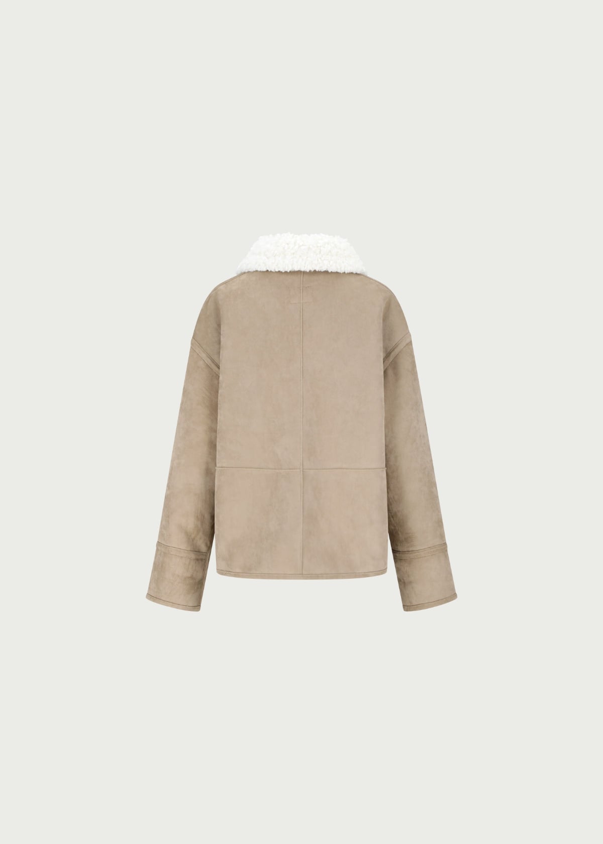 Depound signature reversible shearling mustang - taupe
