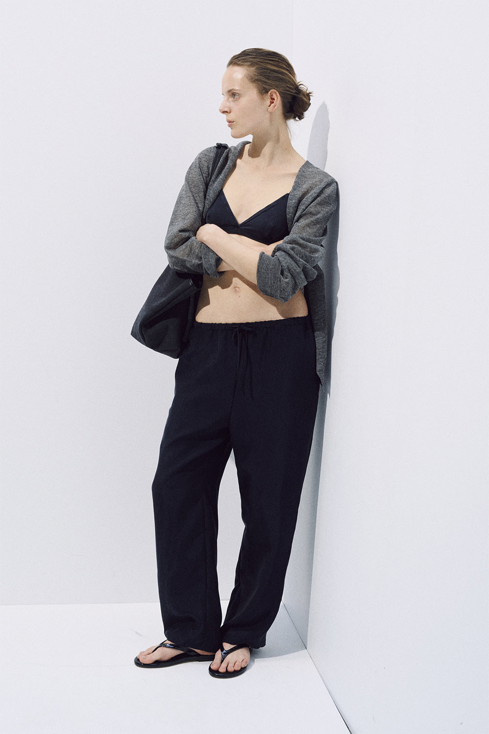 Nothing Written Serein cupra pants (Deep navy)