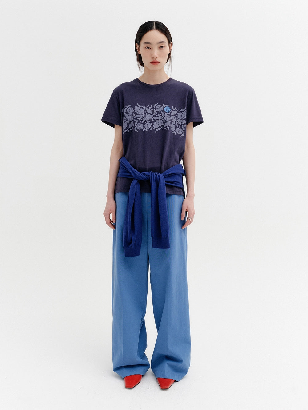 EENK Rose Point T-shirt - Navy