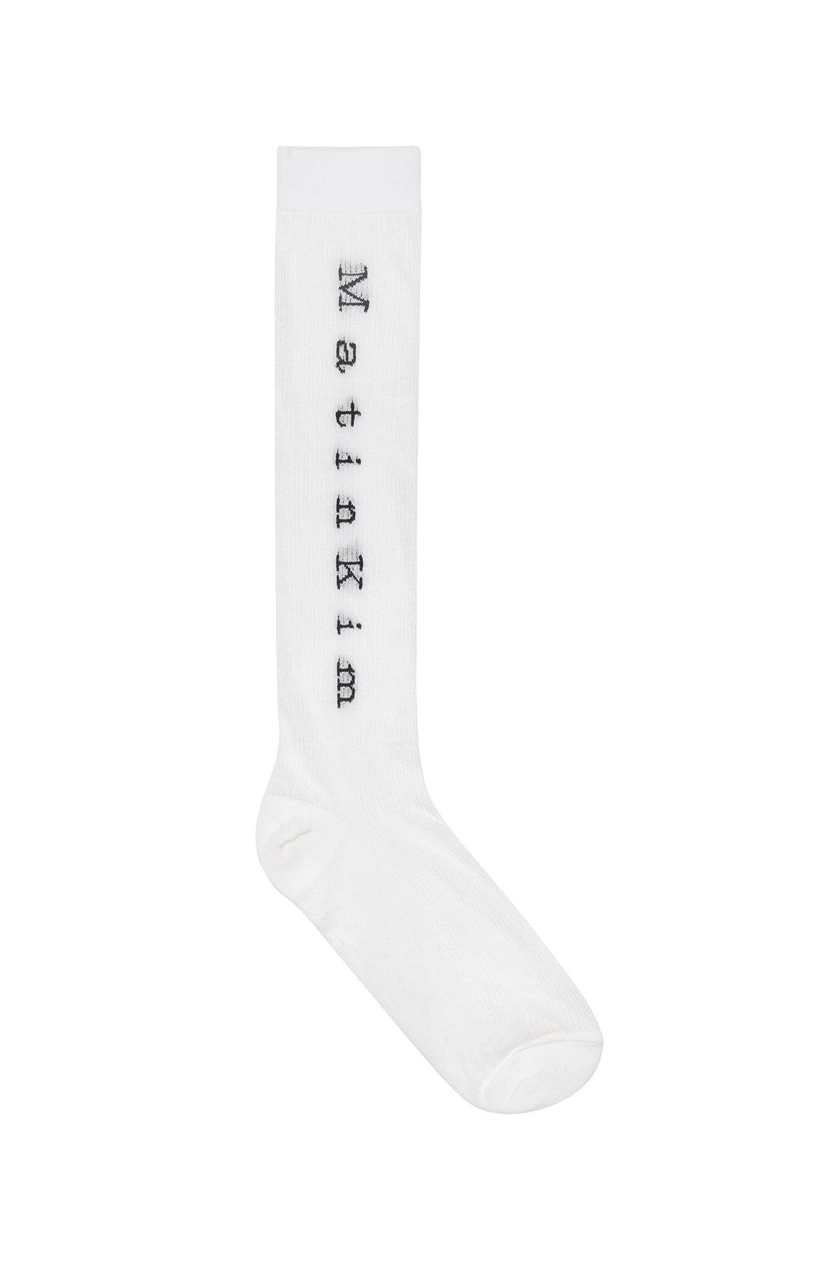 [matinkim] Matin Jacquard Light Socks IN White