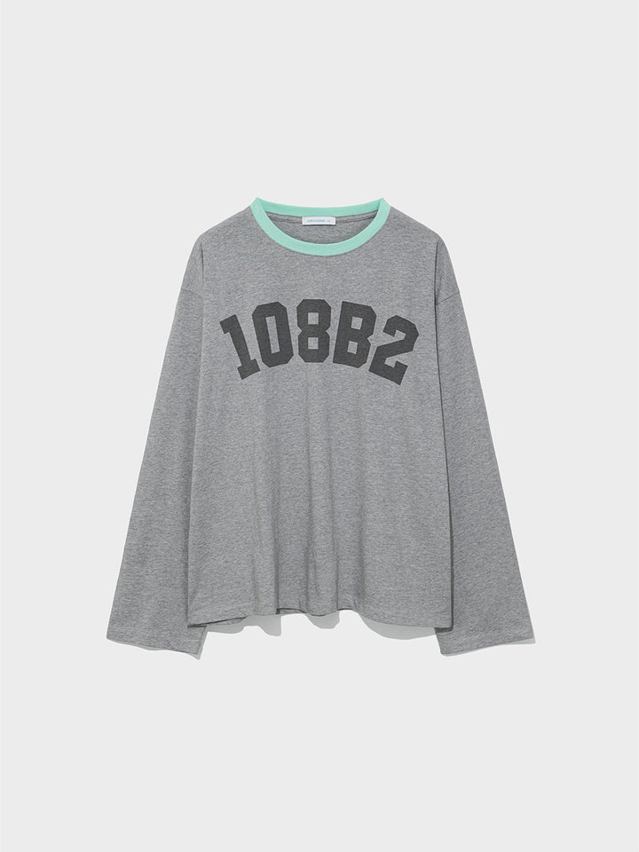 Low Classic Thd Long Sleeve Tee Melange Grey