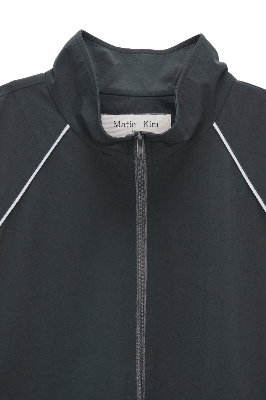 Matinkim Piping Track Jumper For Men IN Dark Green