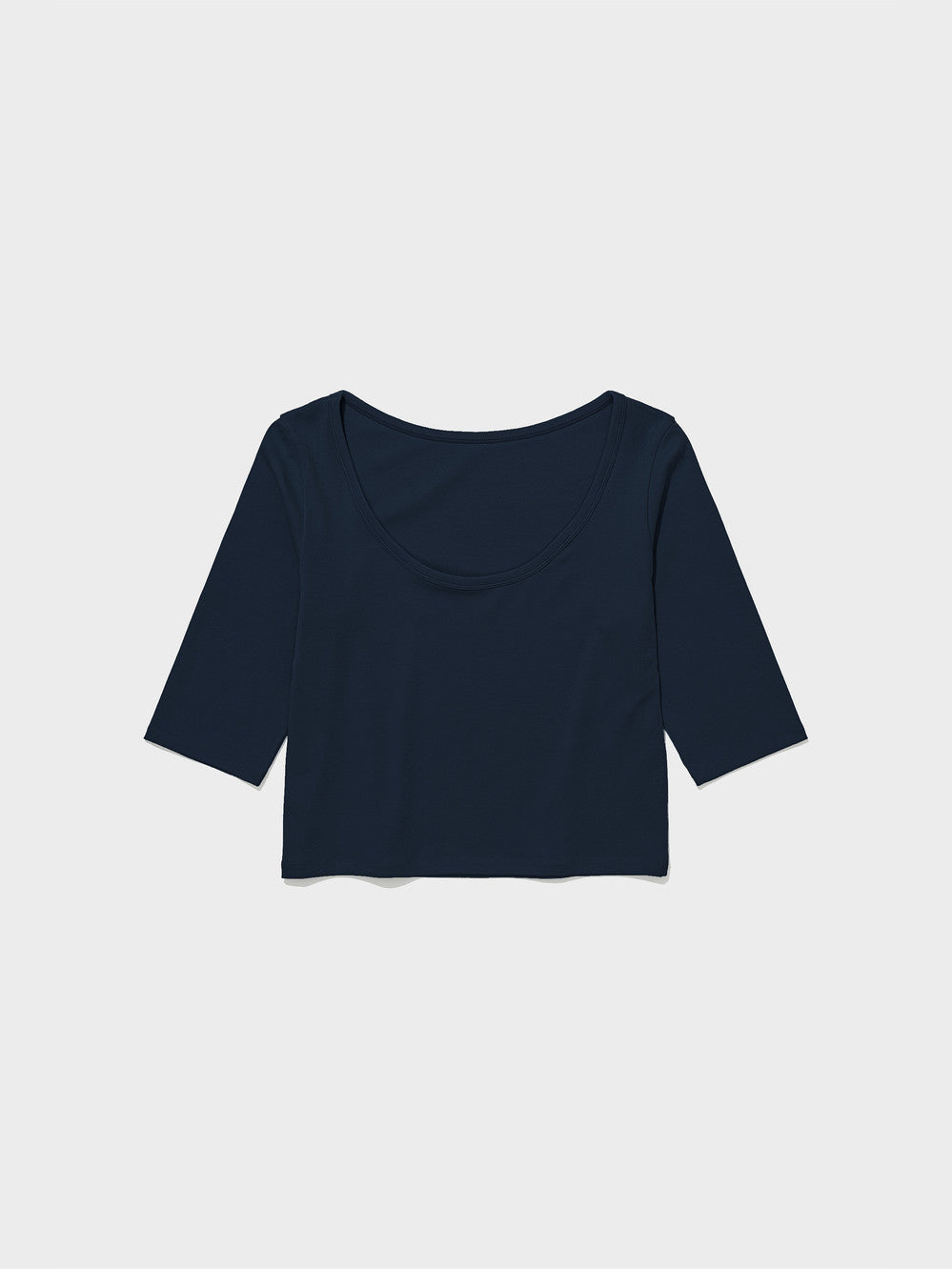 Low Classic Lc Back Scoop 3/4 Tee Navy