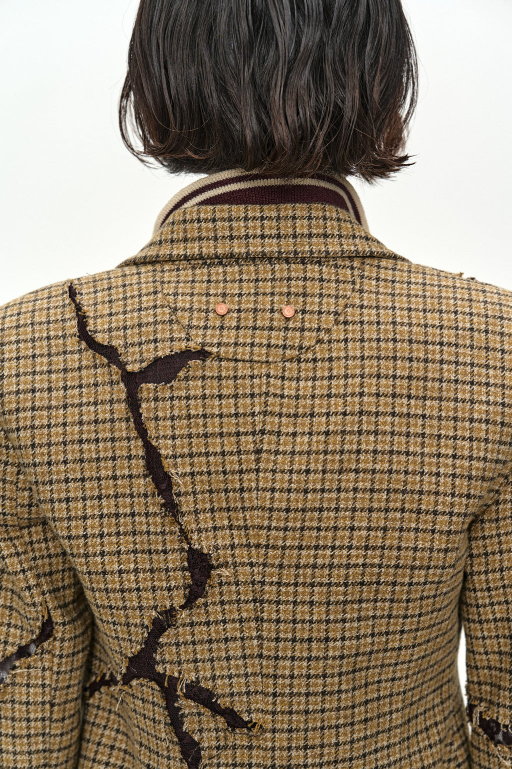 Andersson Bell Lace Cut-Out Blazer