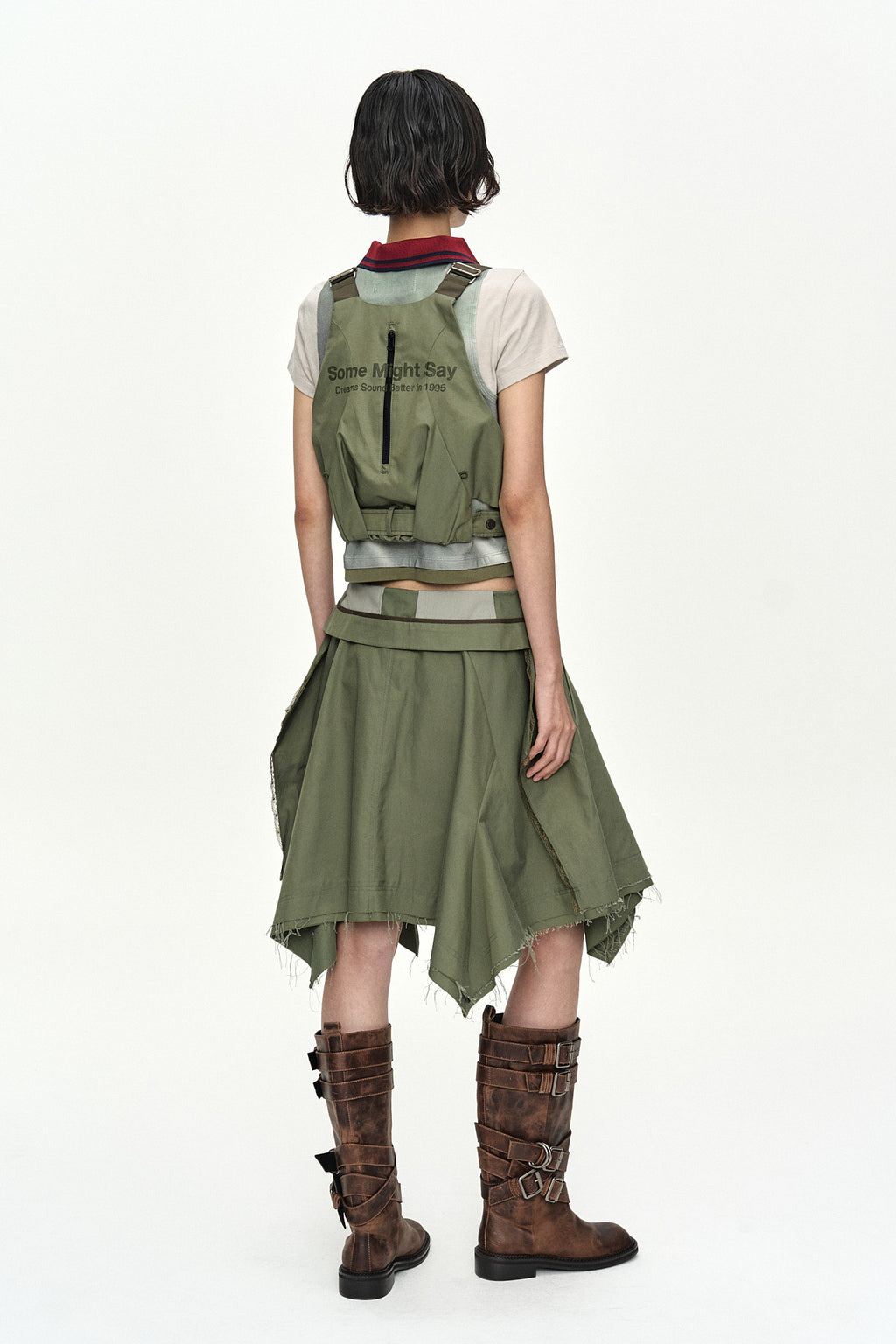 Andersson Bell Upside-Down Asymmetric Skirt