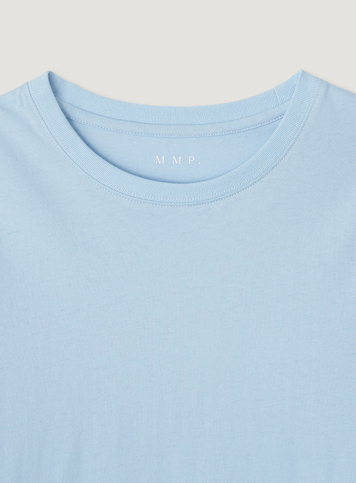Mango Maniplease Origin Tee Light Blue