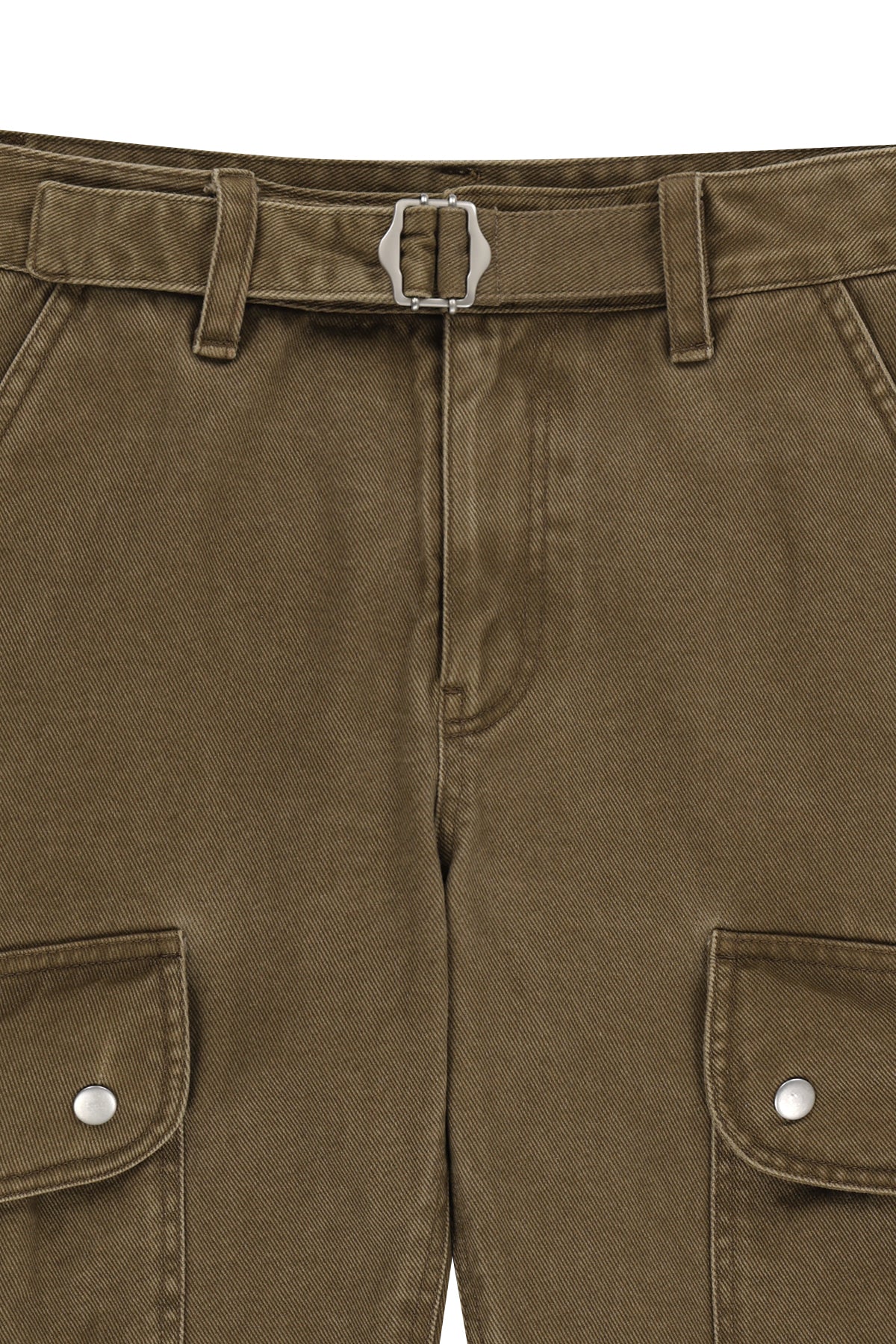 Matinkim Multi Hook Bootcut Cargo Pants IN Khaki