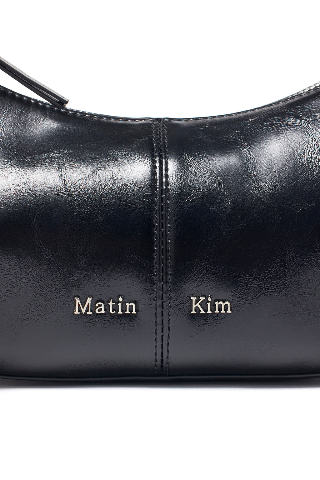 [matinkim] BELTED SHOULDER BAG IN BLACK