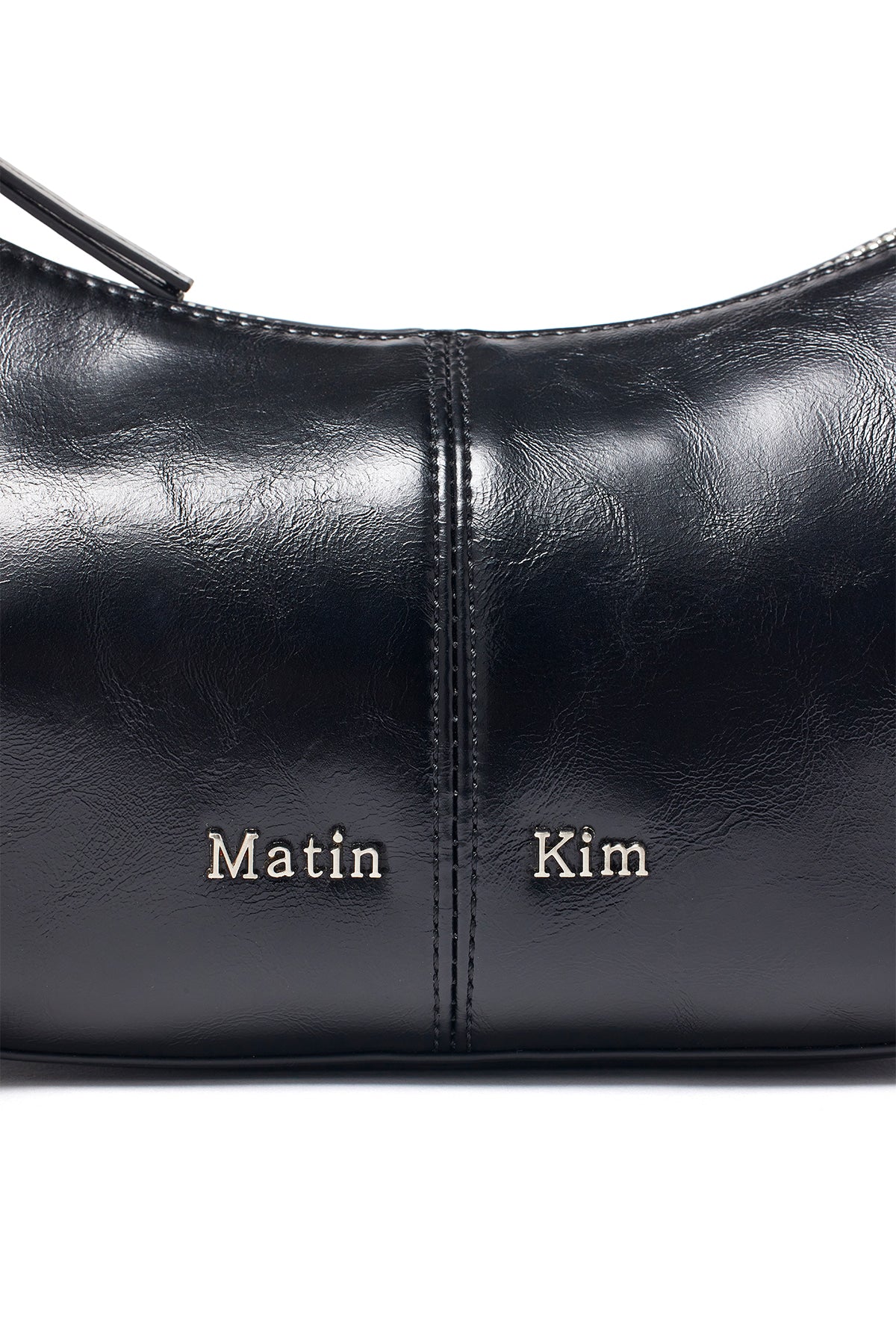 [matinkim] BELTED SHOULDER BAG IN BLACK