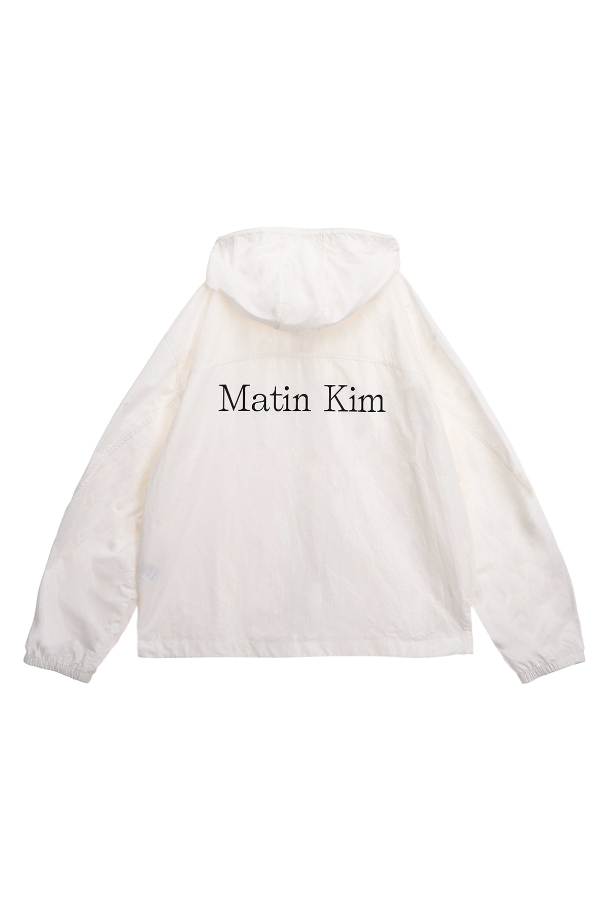 Matinkim Matin High Neck Hoody Coating Jumper For Men IN Ivory