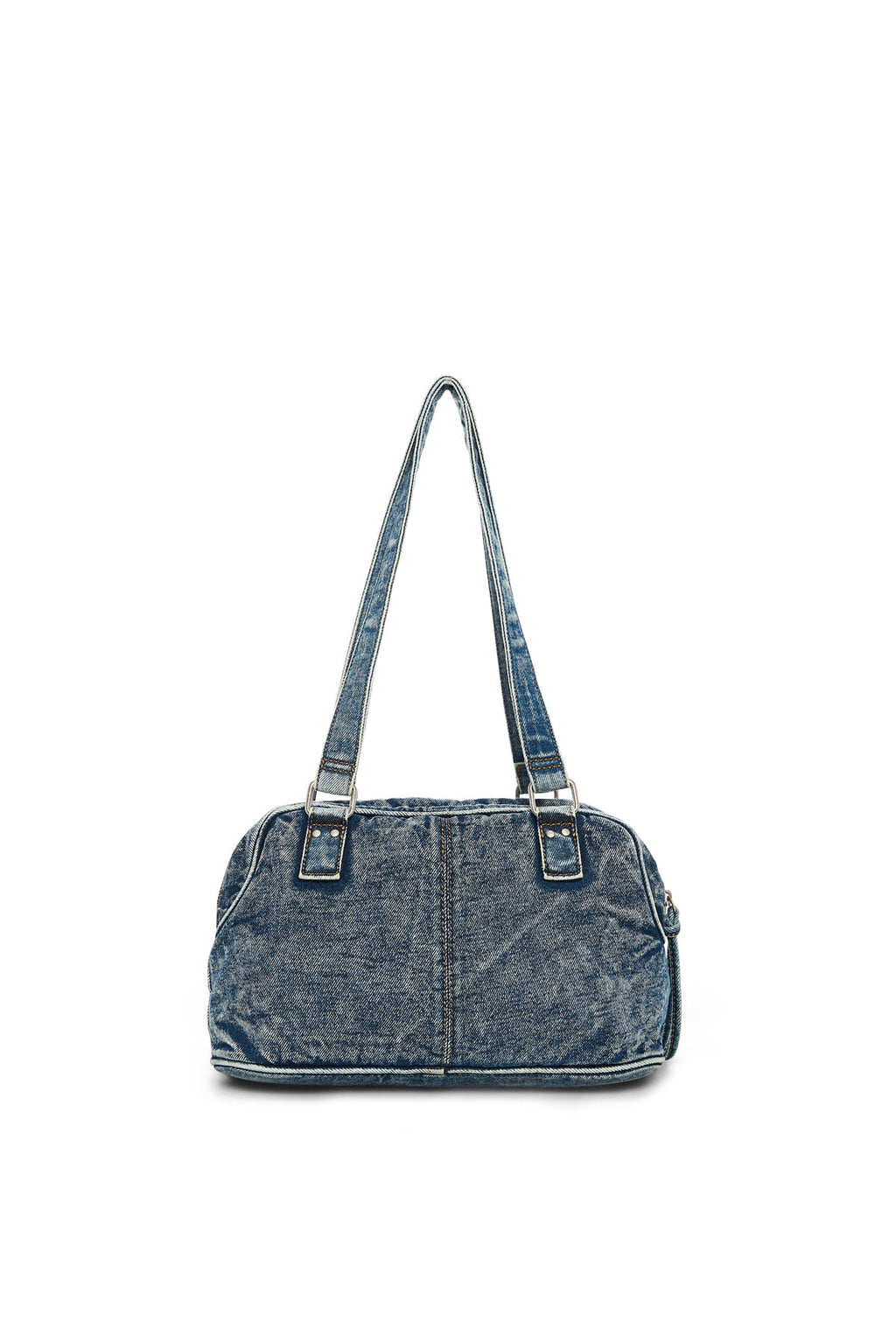 Matinkim Matin Dust Denim One Pocket Shoulder Bag IN Blue