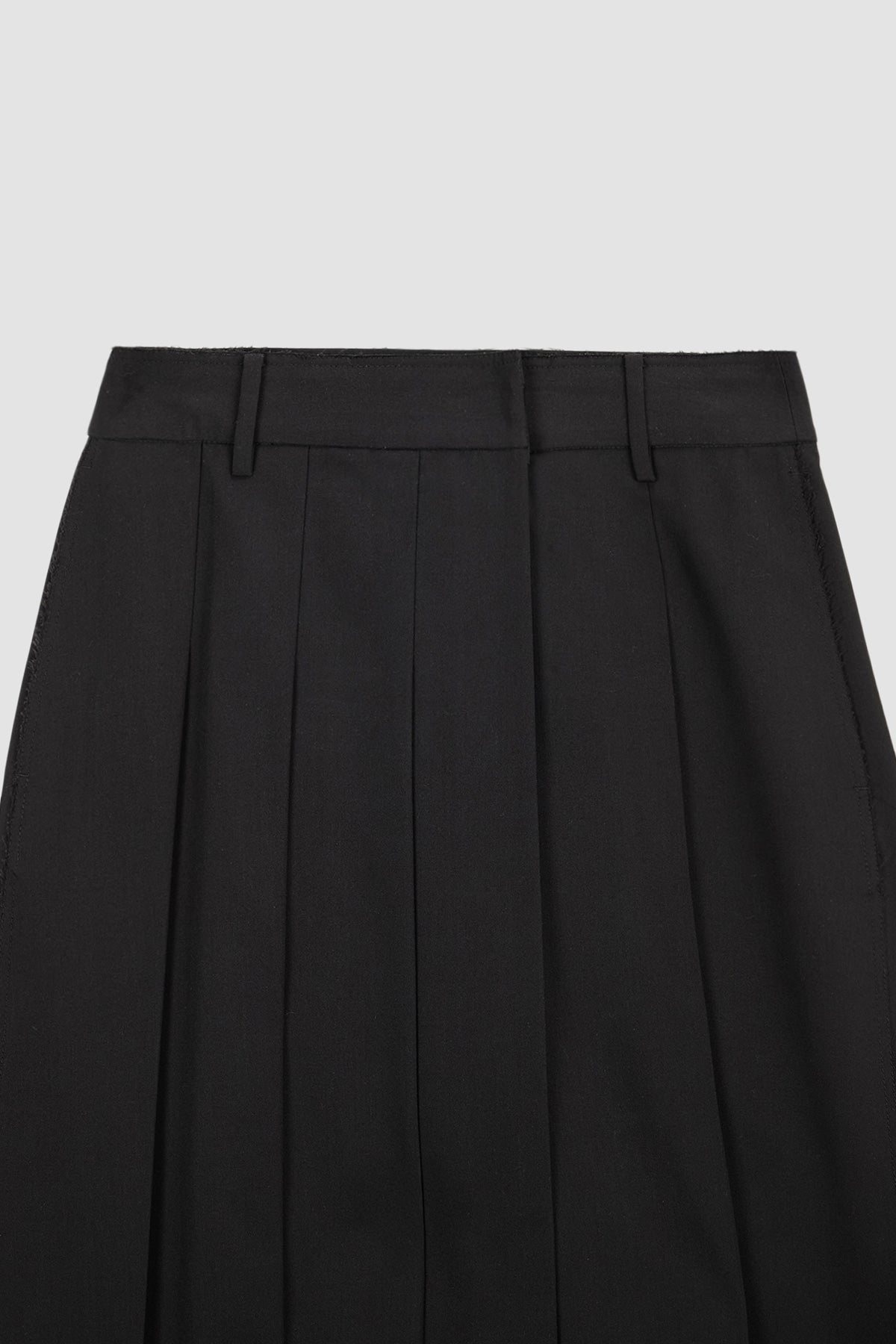 Matinkim Unbalance Pleats Pants IN Black