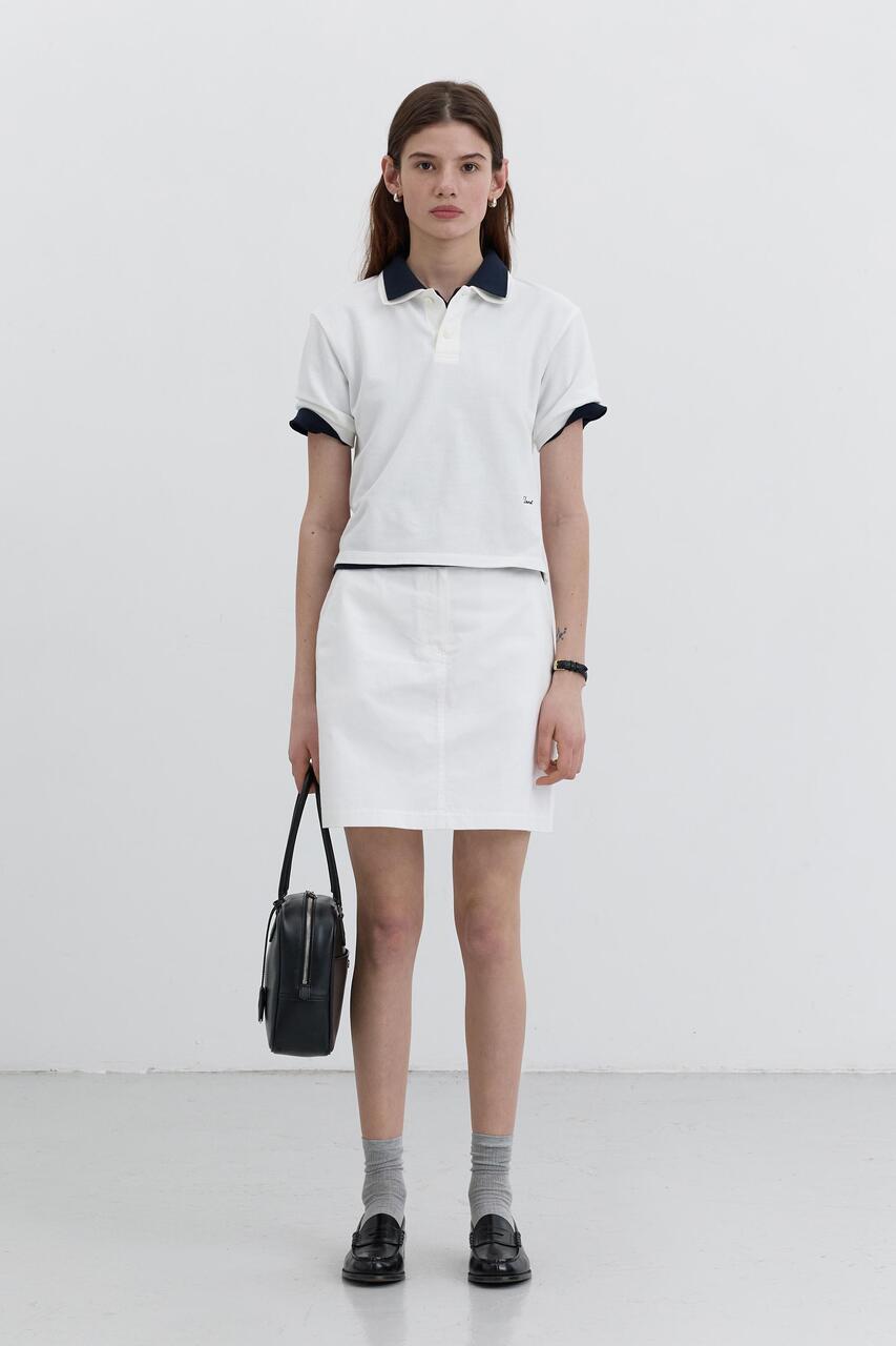 Dunst Essential Polo Shirt Off White