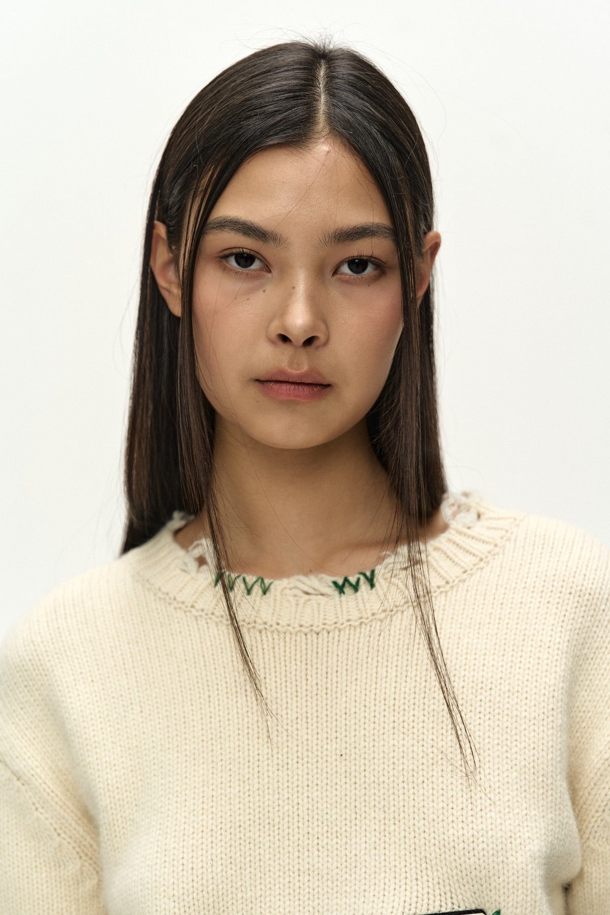 Andersson Bell (Essential) Distressed Varsity Patch Sweater