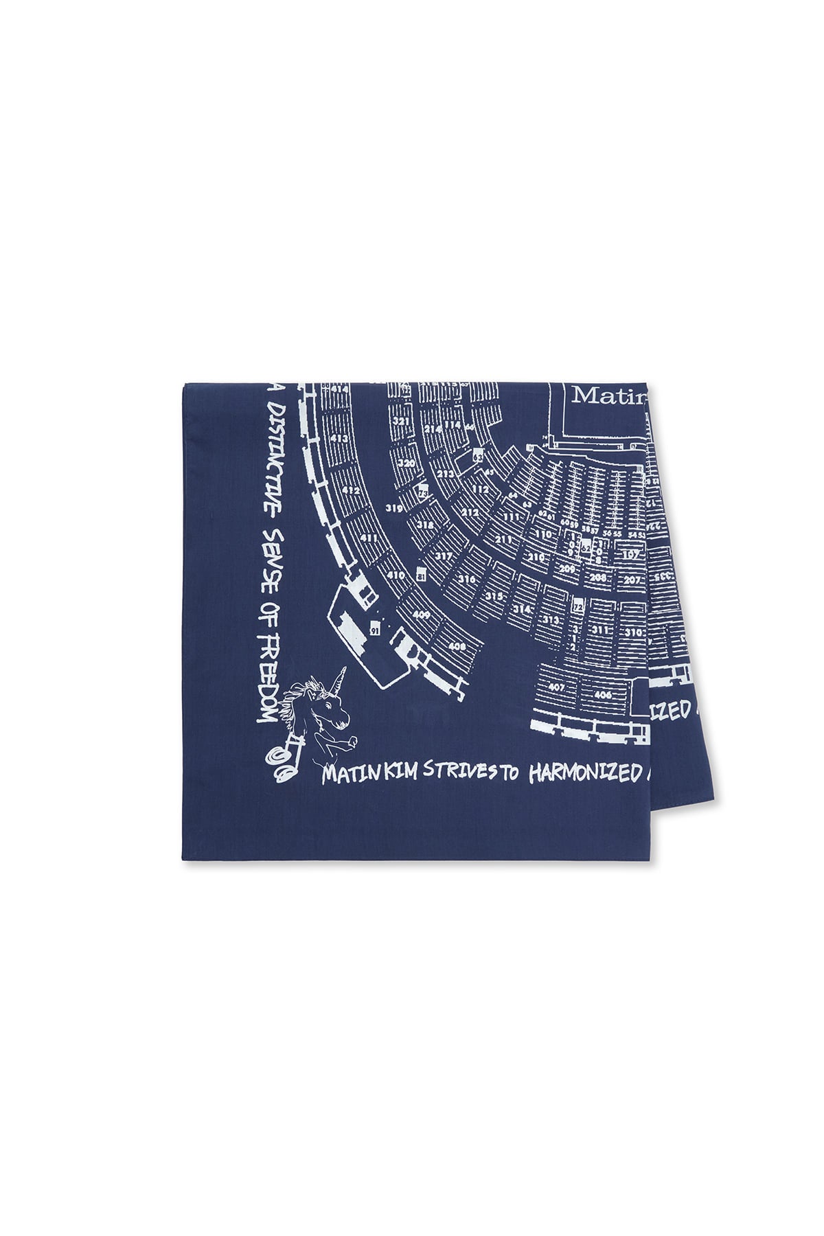 [matinkim] Matin Logo Festa Bandana IN Navy