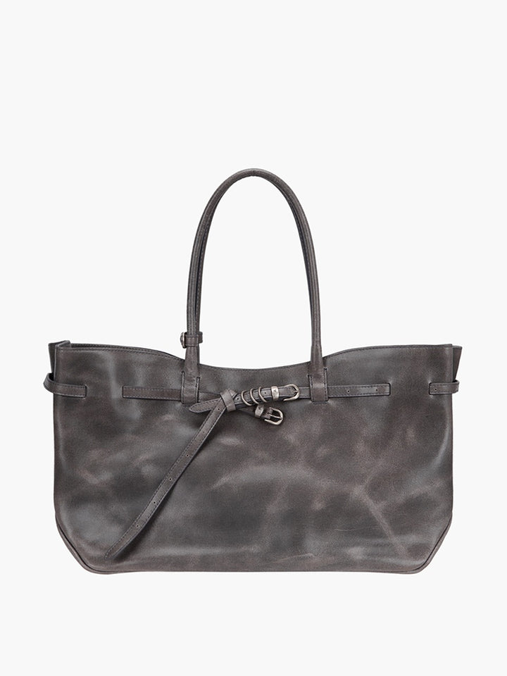 Margesherwood Grandma Used Bag Large mauve pull-up