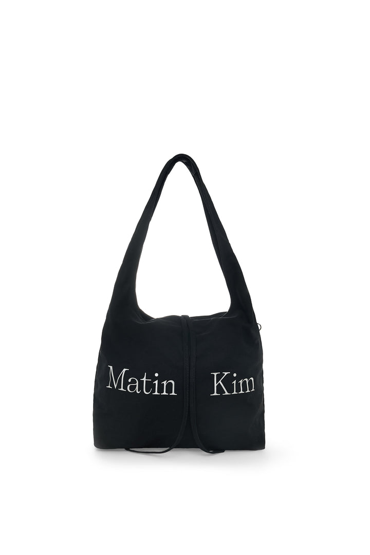 Matinkim Logo Point Round Ecobag IN Black
