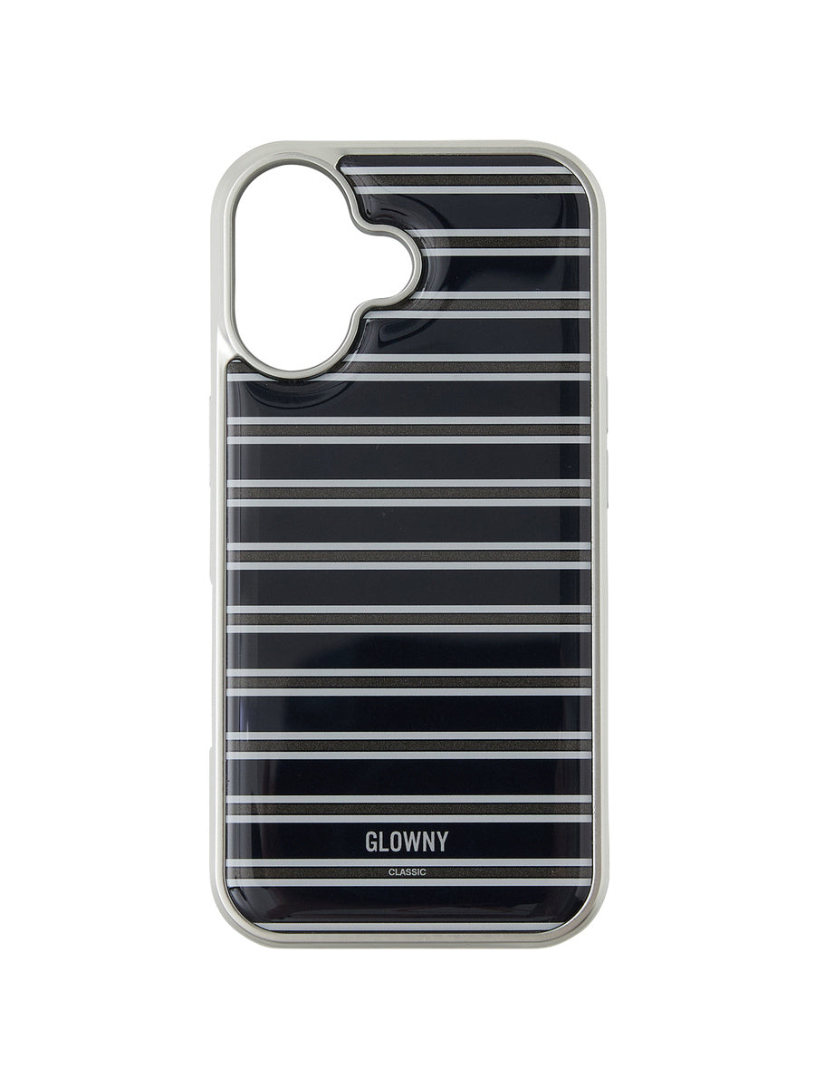 GLOWNY G Stripe Epoxy Case (Navy Stripe)
