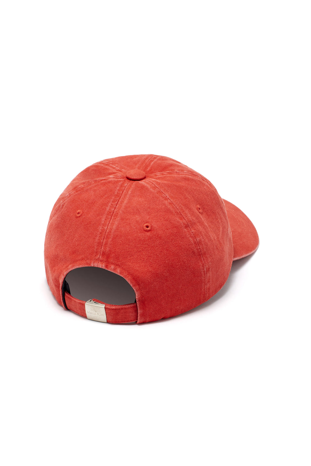 [matinkim] MATIN CURSIVE BALL CAP IN ORANGE