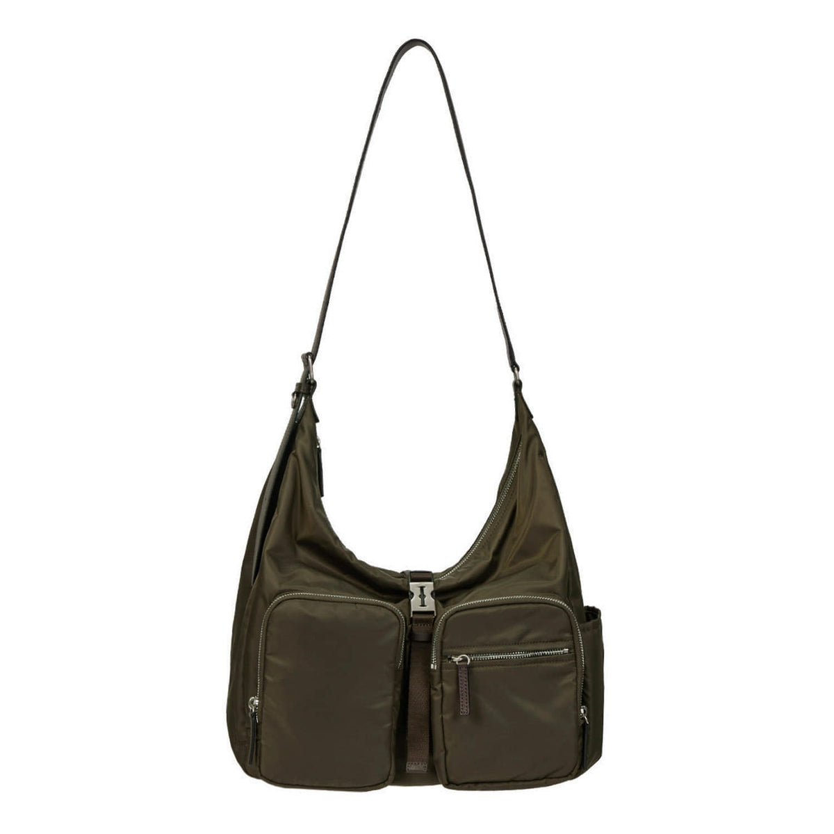 Vunque Hey Double Pocket Hobo M Khaki