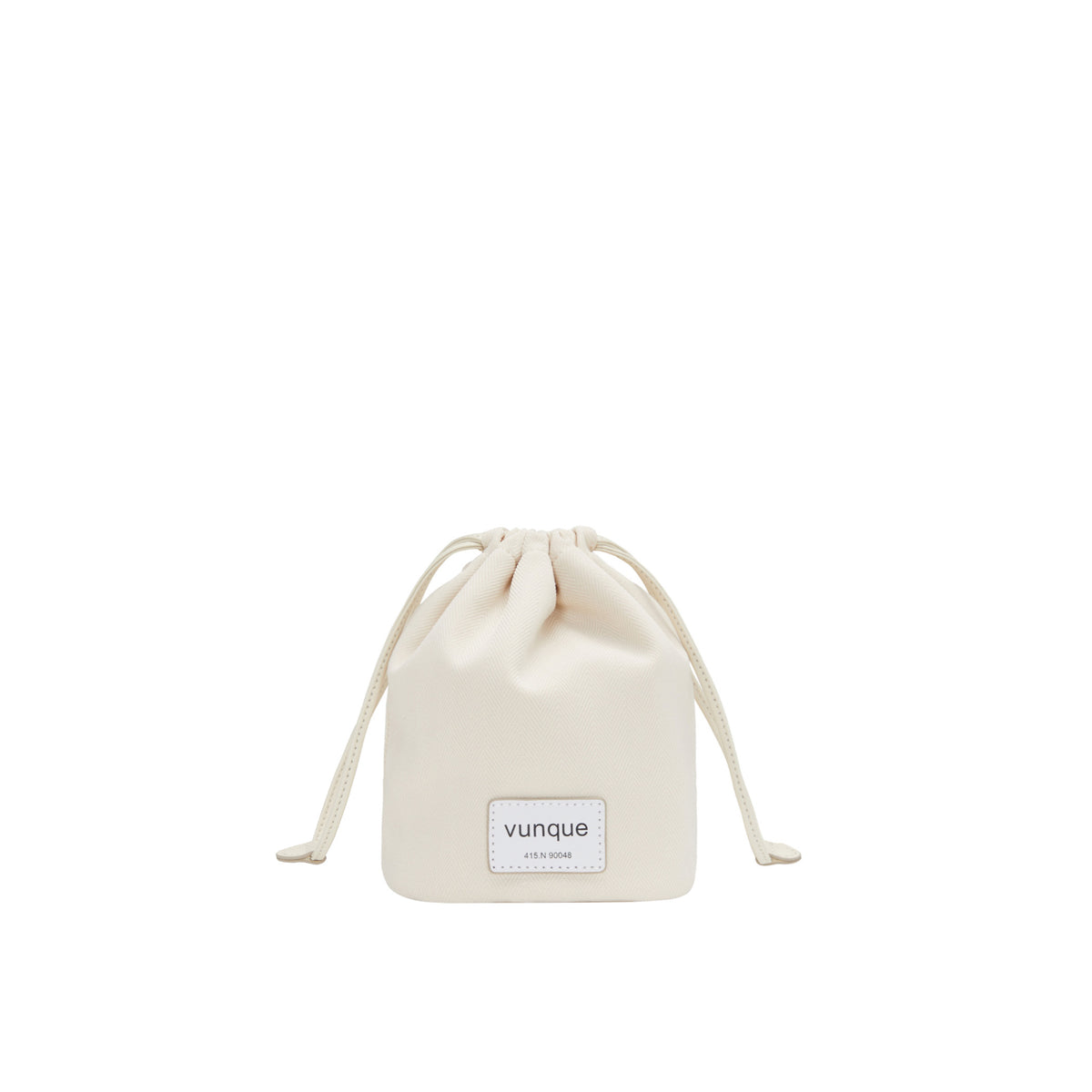 Vunque Perfec Drawstring Pouch S Ivory