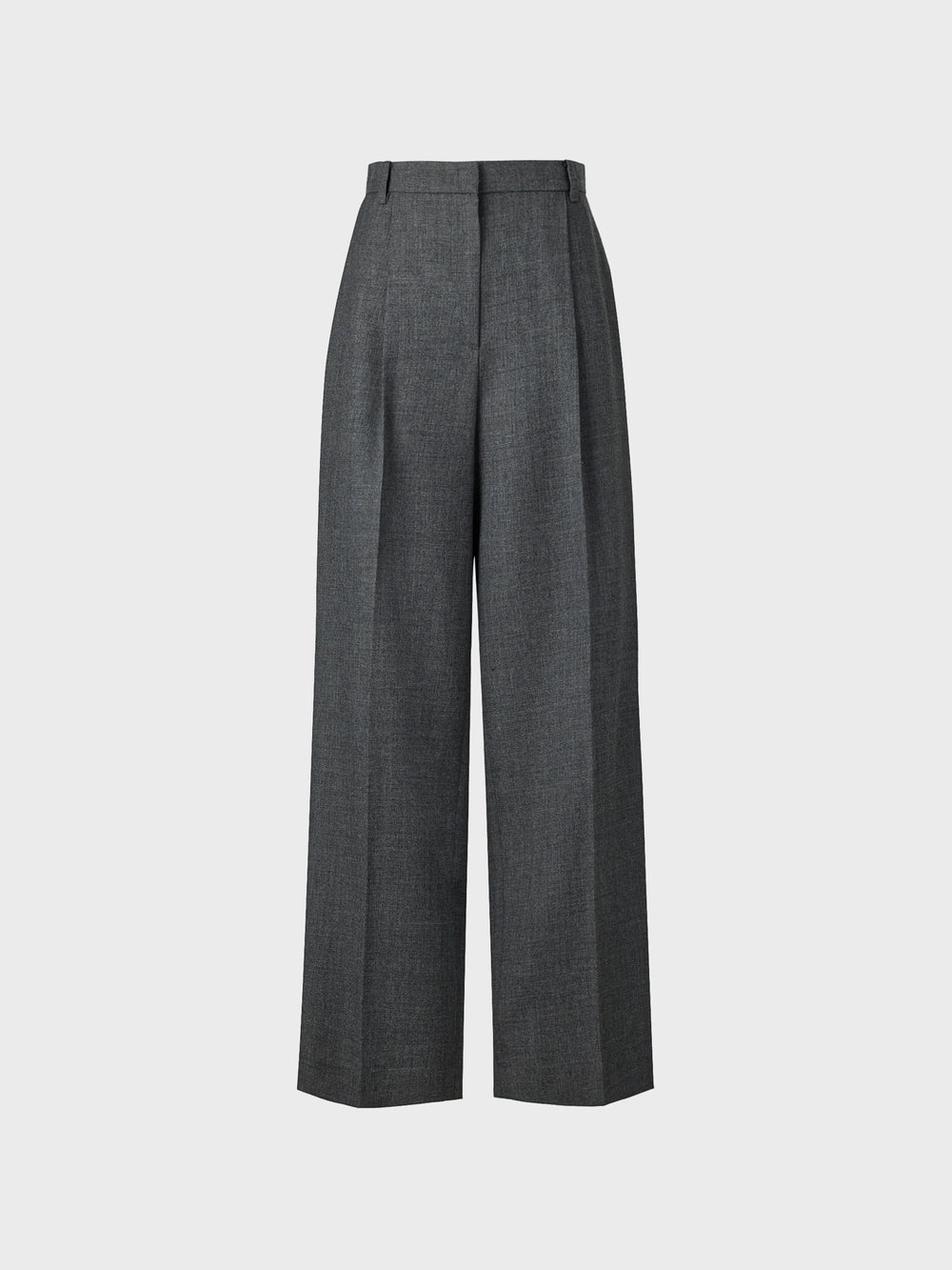EENK Pintuck Relaxed Pants - Gray