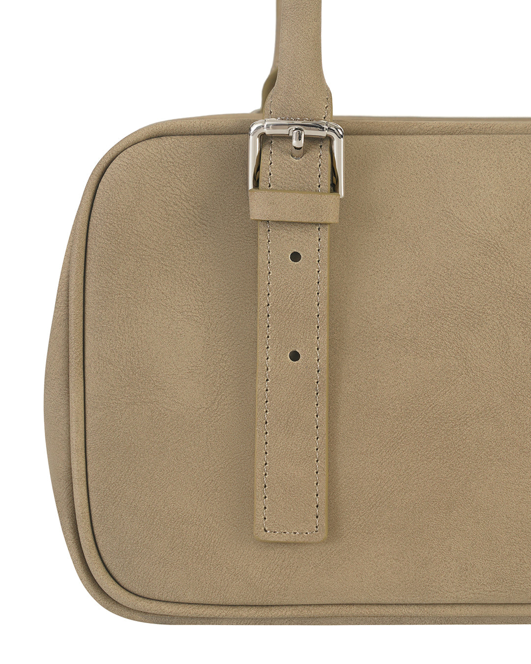 [standoil] Square Bowling Bag · Taupe