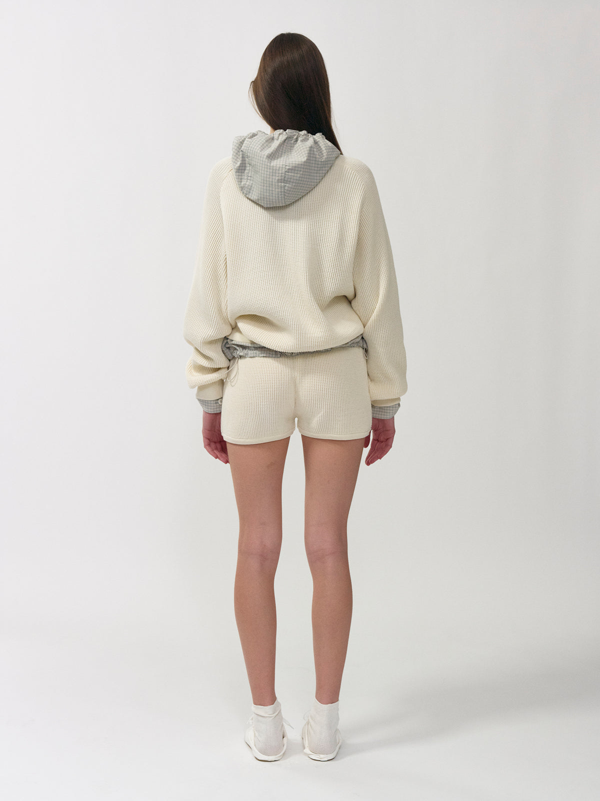 Nothing Written Waffle knit pullover (Ivory)