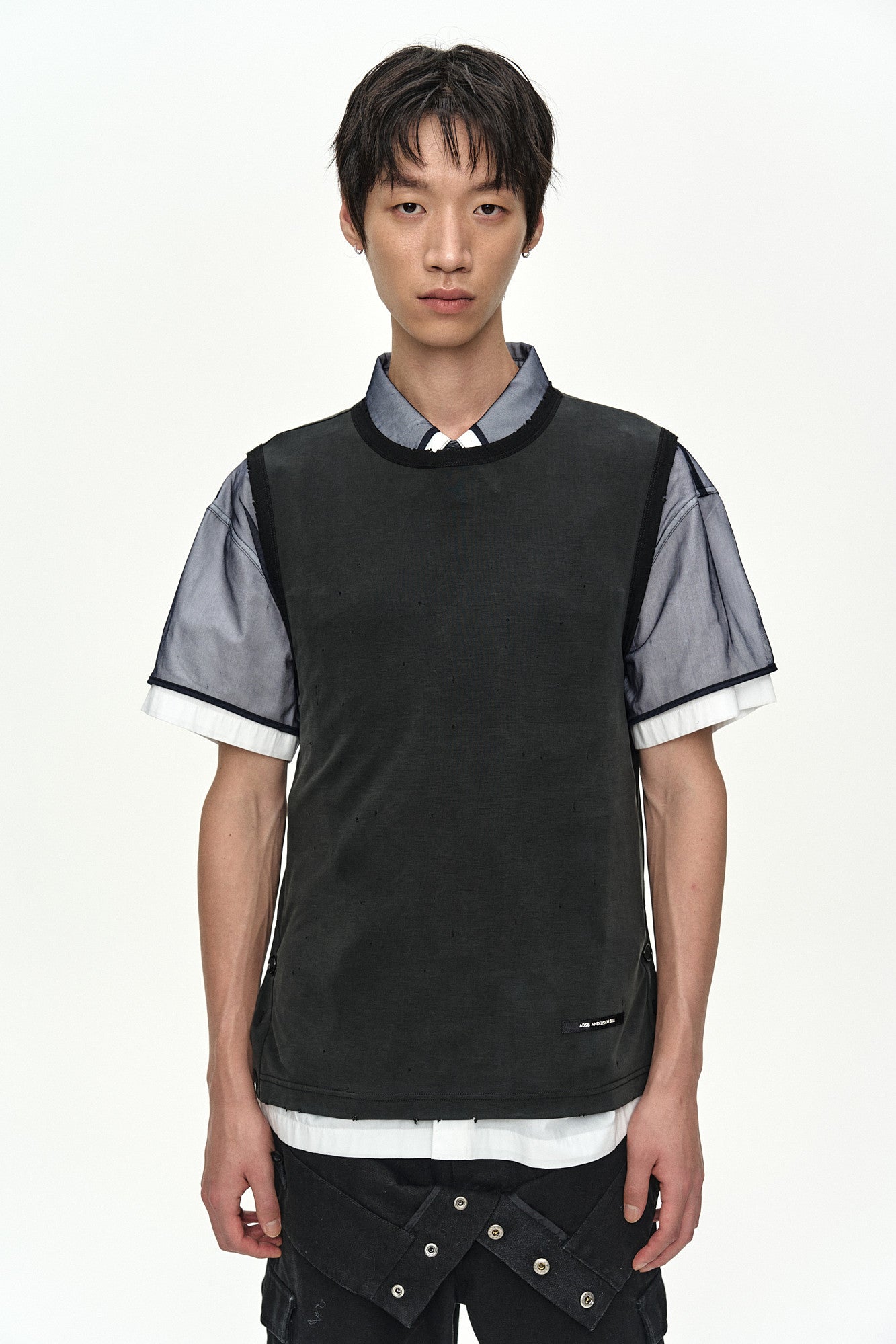 Andersson Bell Brit Damaged Sleeveless