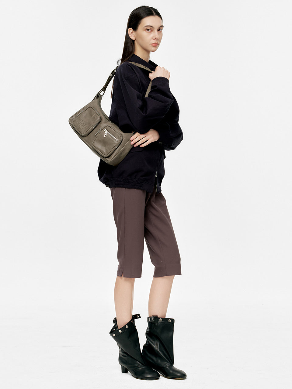 Margesherwood Outpocket Hobo etoffe pull-up