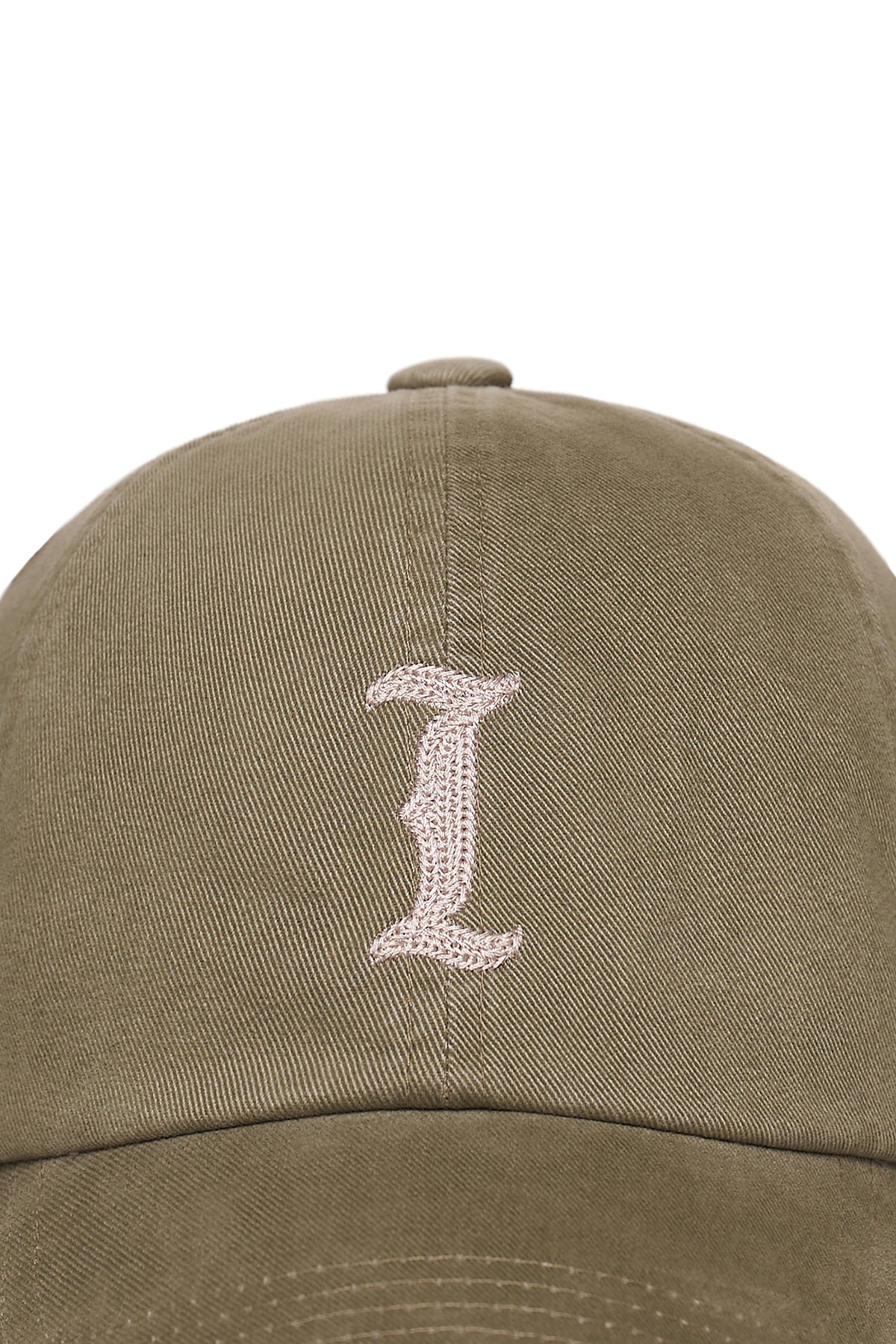 Matinkim Matin Initial Ball Cap IN Light Khaki