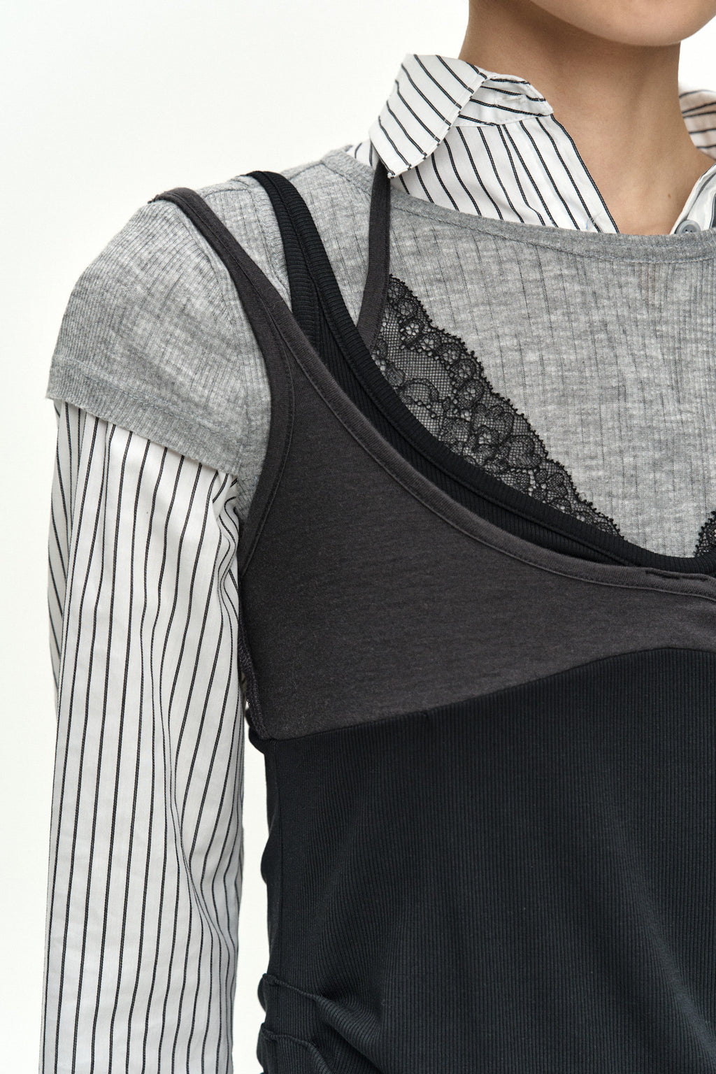 Andersson Bell Upside-Down Layered T-Shirt