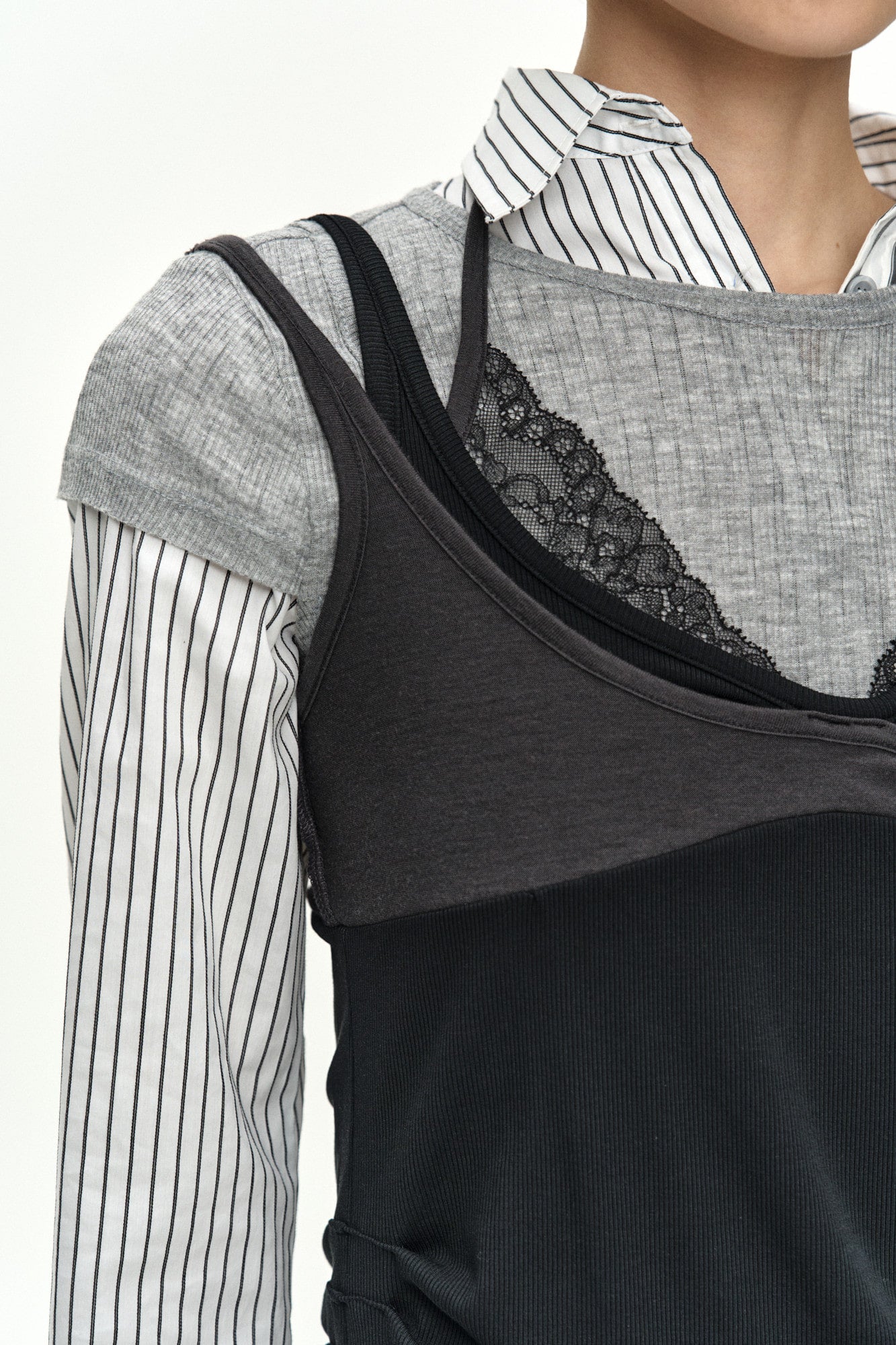 Andersson Bell Upside-Down Layered T-Shirt