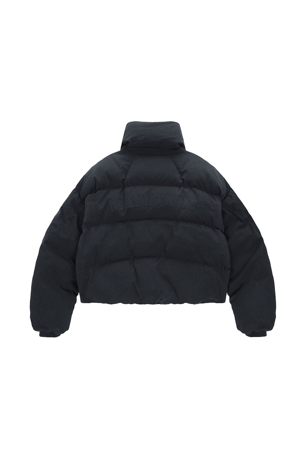 Matinkim Cotton Washed Puffer Duck Down Jumper IN Charcoal