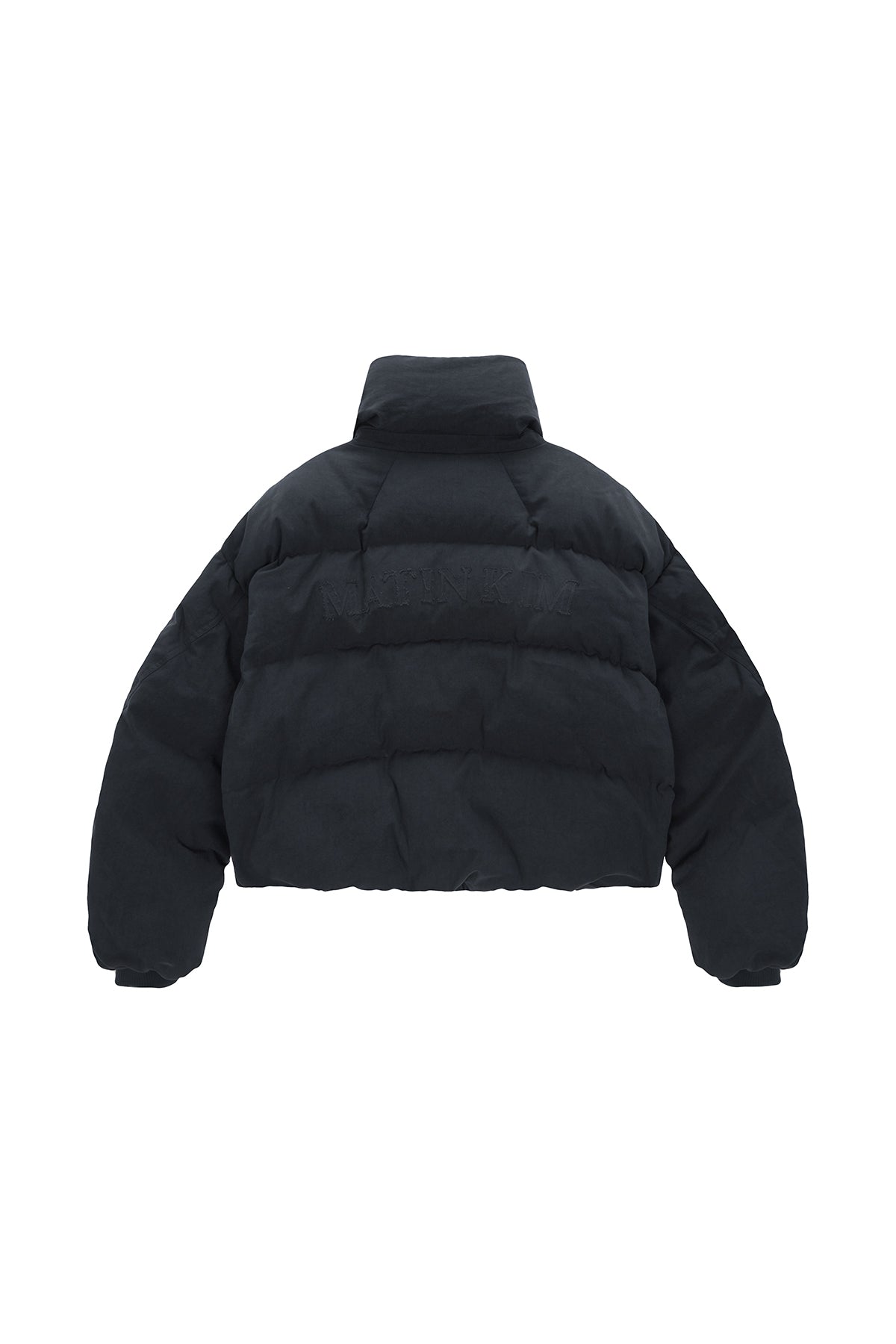 Matinkim Cotton Washed Puffer Duck Down Jumper IN Charcoal