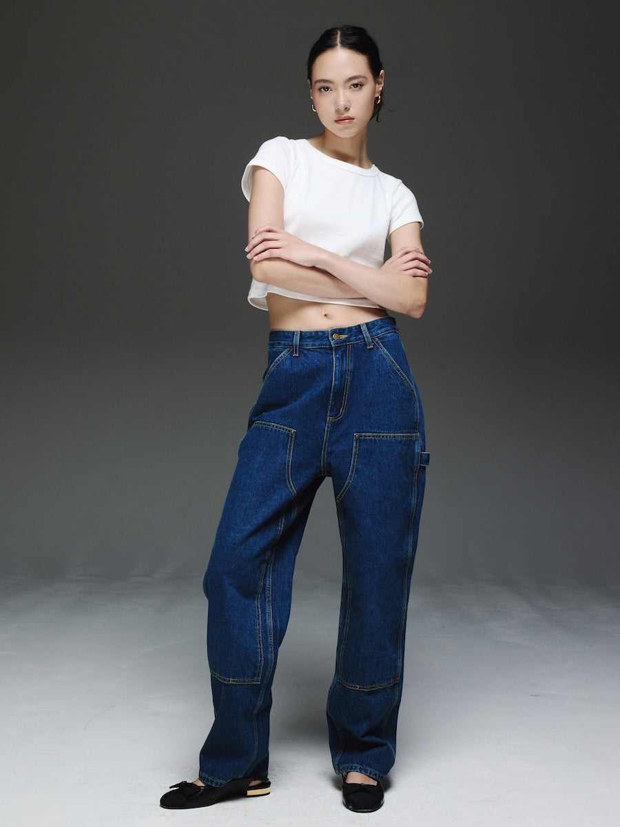 GLOWNY The Cooper Jeans (Mid Blue)
