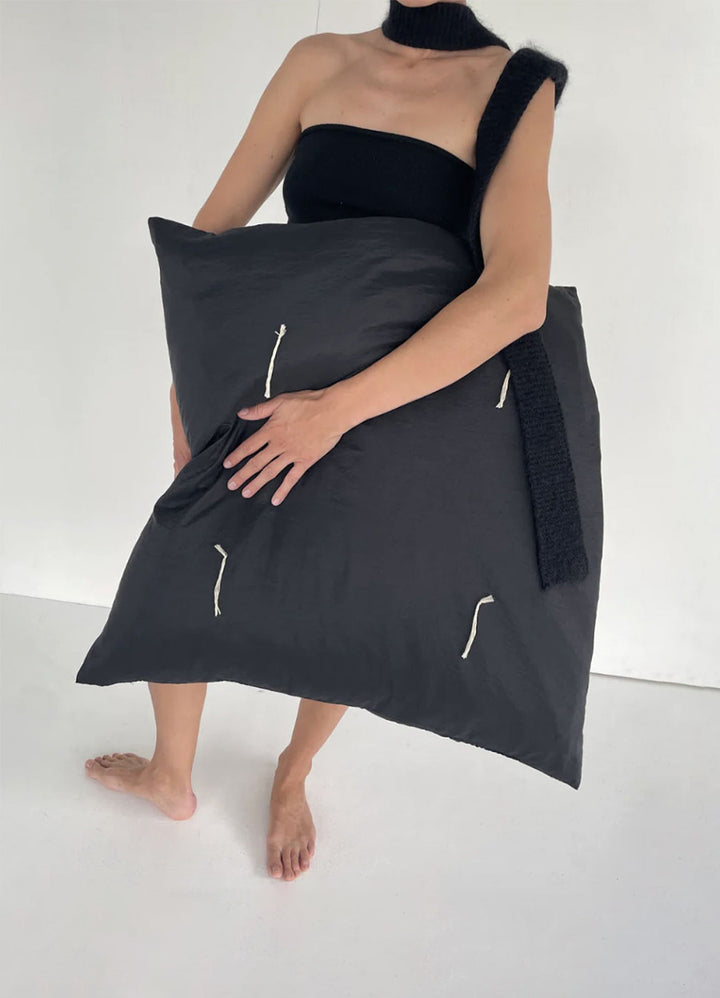 Nothing Written Pillow cover (Black tassel party)