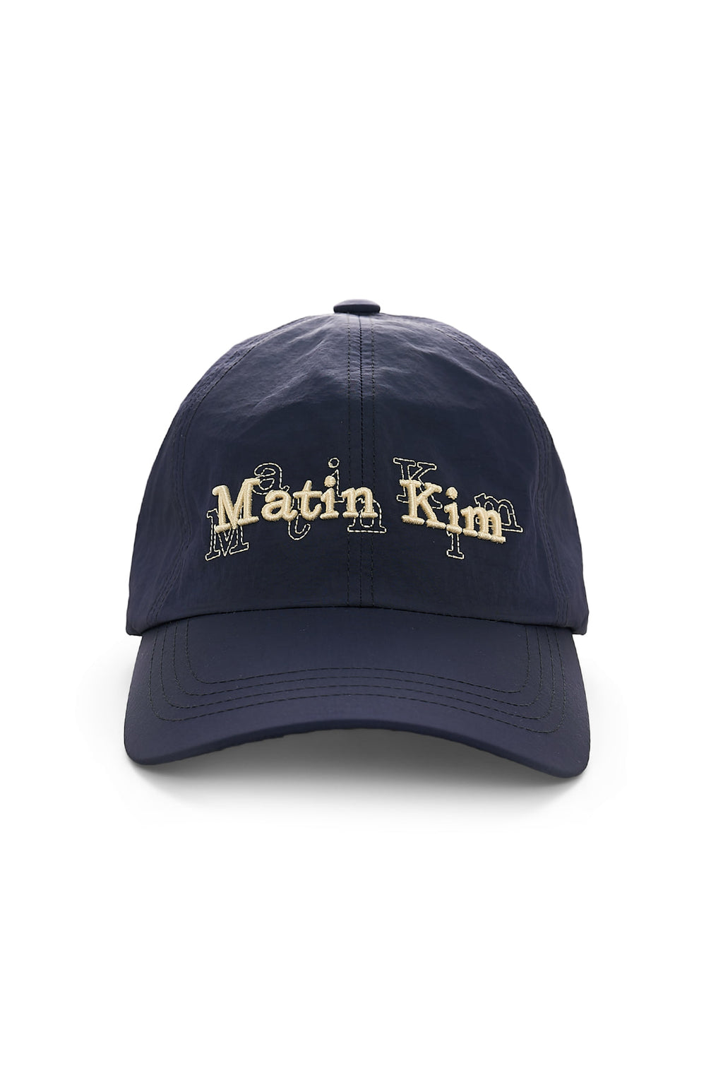 [matinkim] Overlay Logo Ball Cap IN Navy