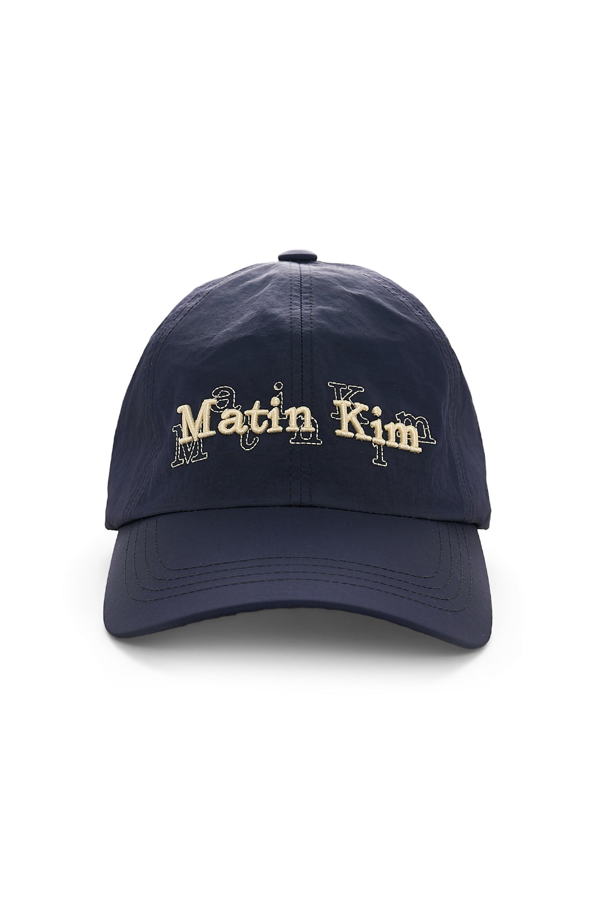 [matinkim] Overlay Logo Ball Cap IN Navy