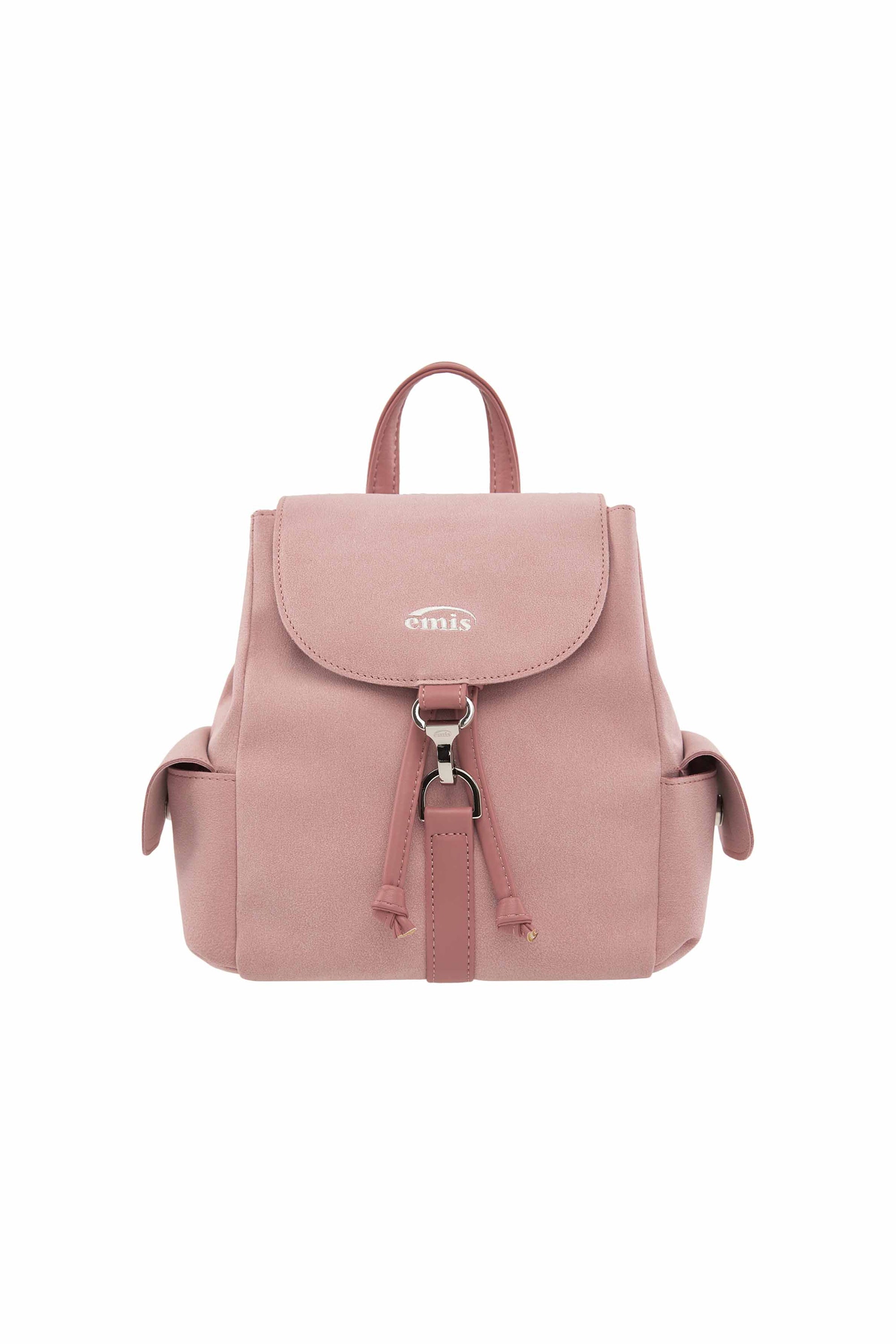 SUEDE BACKPACK-PINK