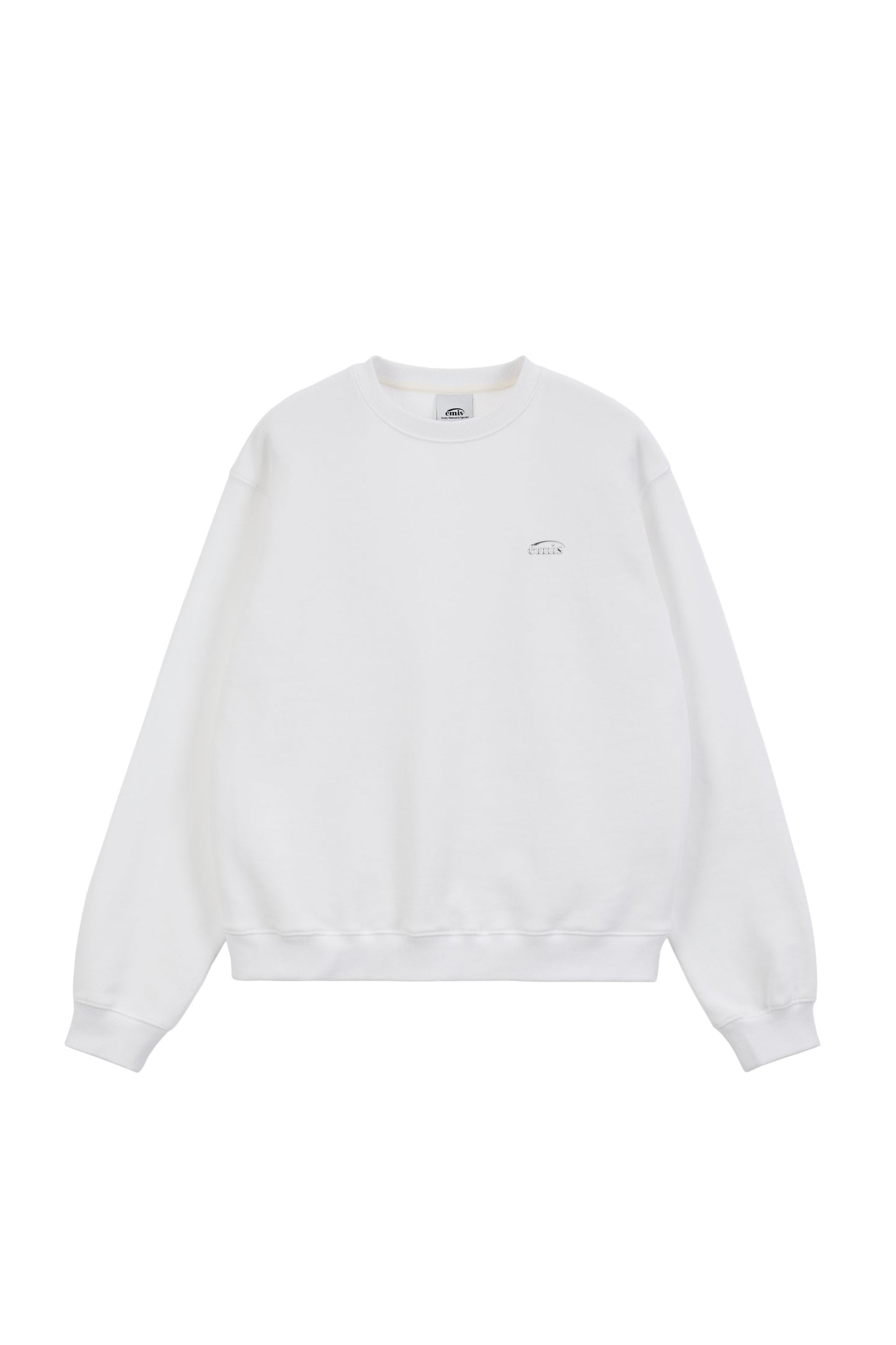 24/7 SWEAT SHIRT-WHITE