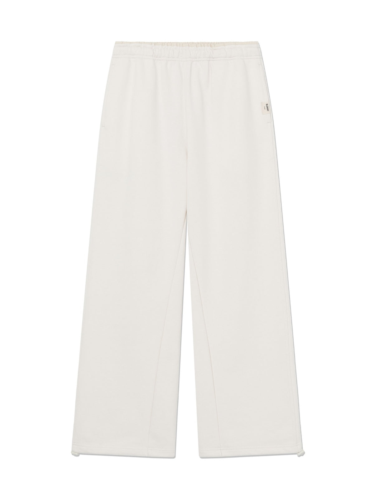 GLOWNY G Contrast Sweatpants 2.0 (White)