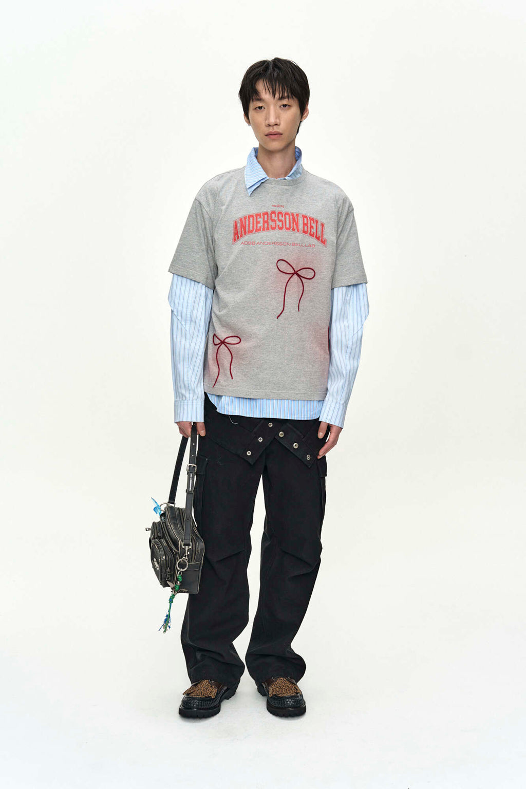 Andersson Bell Ribbon Embroidery Spray T-Shirt