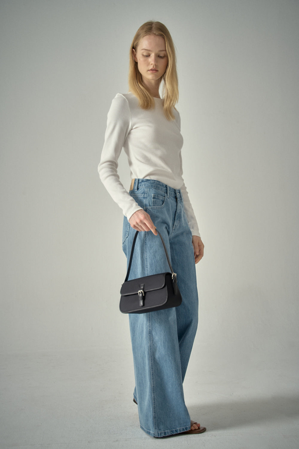 Facade Pattern Small Marron Bag black