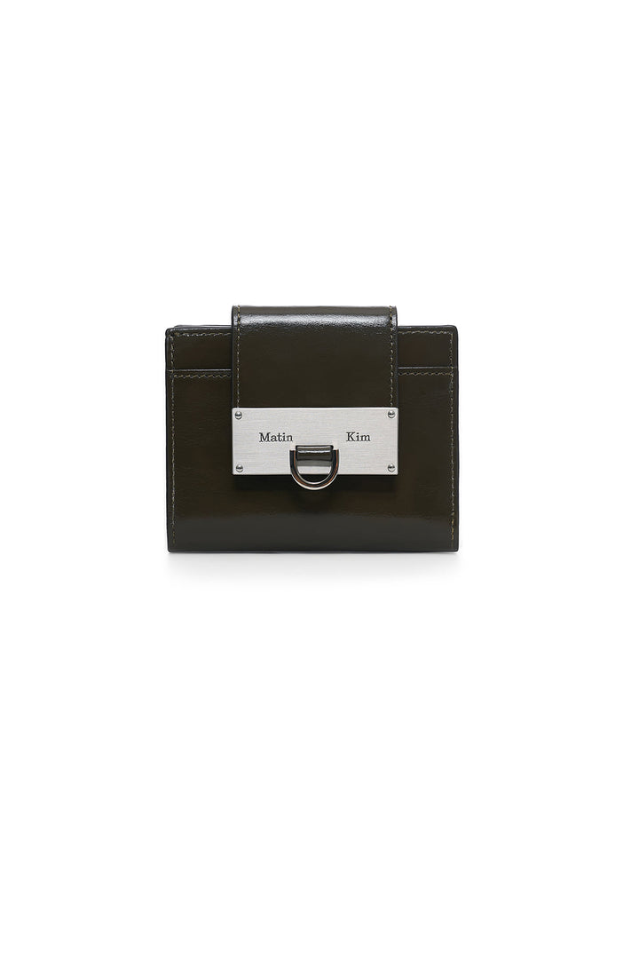 Matinkim Matin Arch Ring Flap Wallet IN Khaki