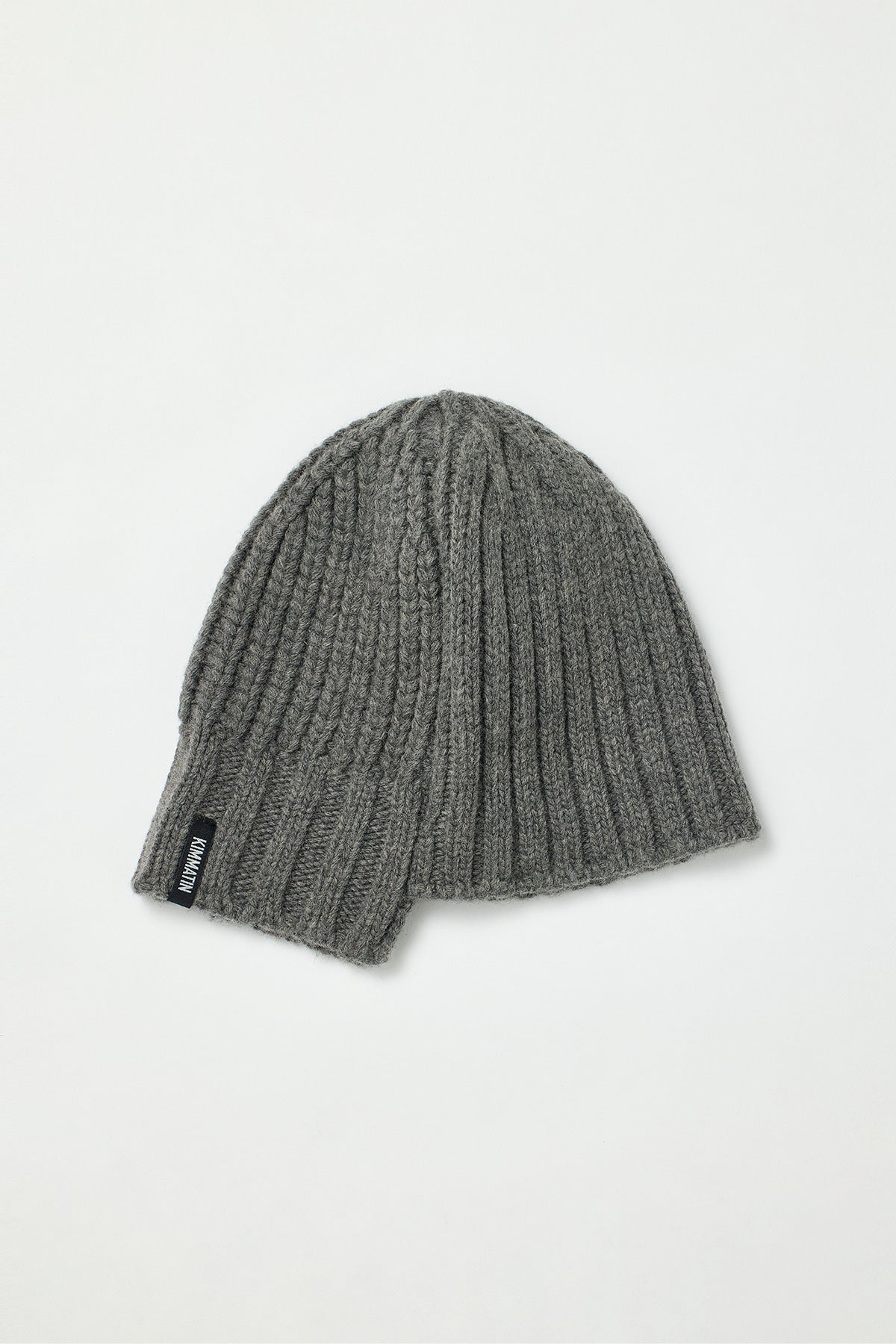 Matinkim Unbalance Knit Beanie IN Grey