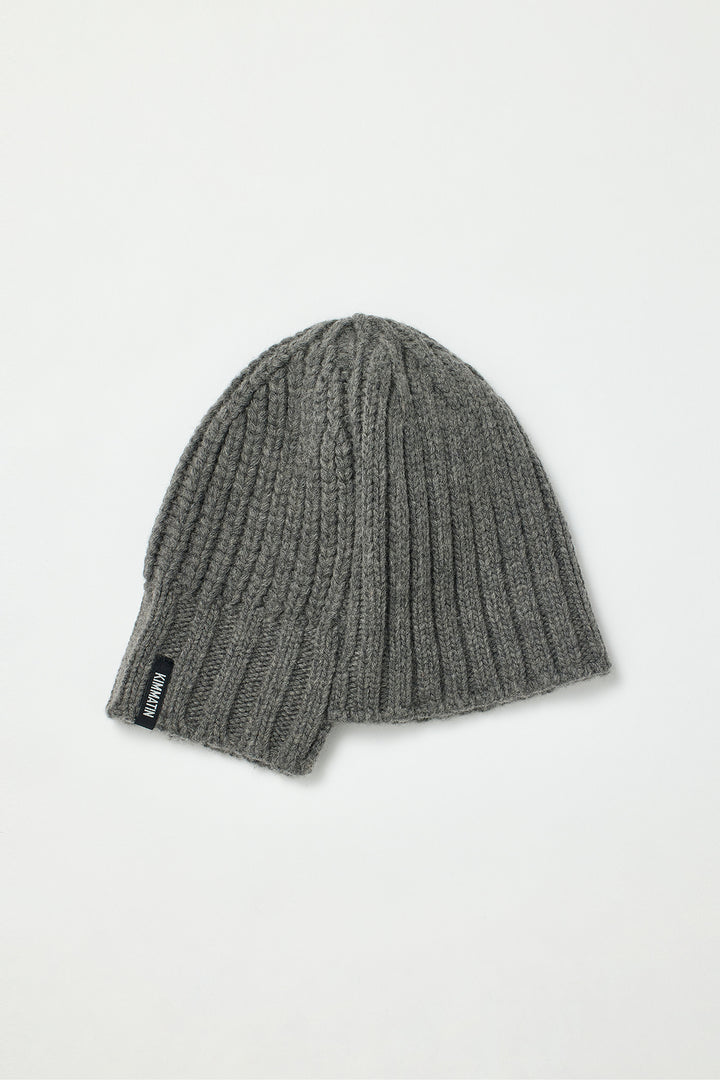 Matinkim Unbalance Knit Beanie IN Grey