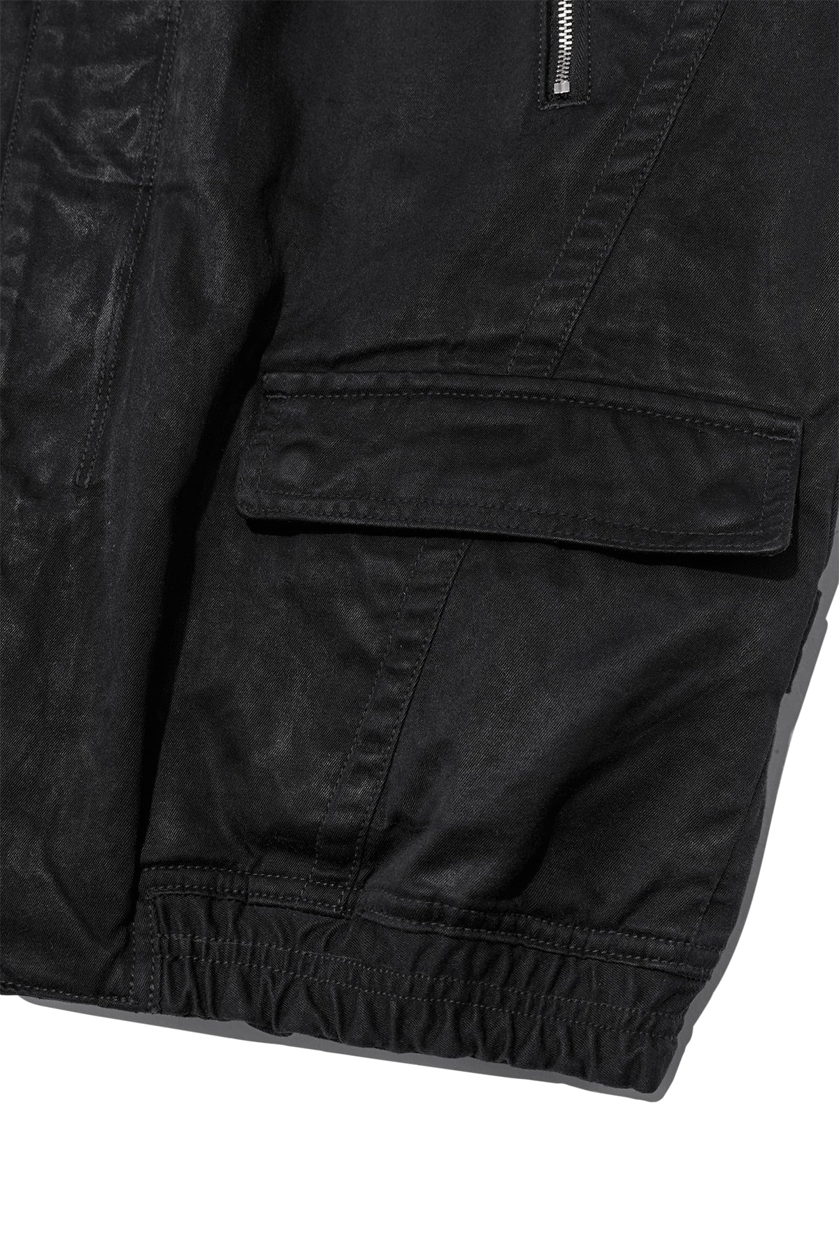 Matinkim Coated Cotton Vest For Men IN Charcoal