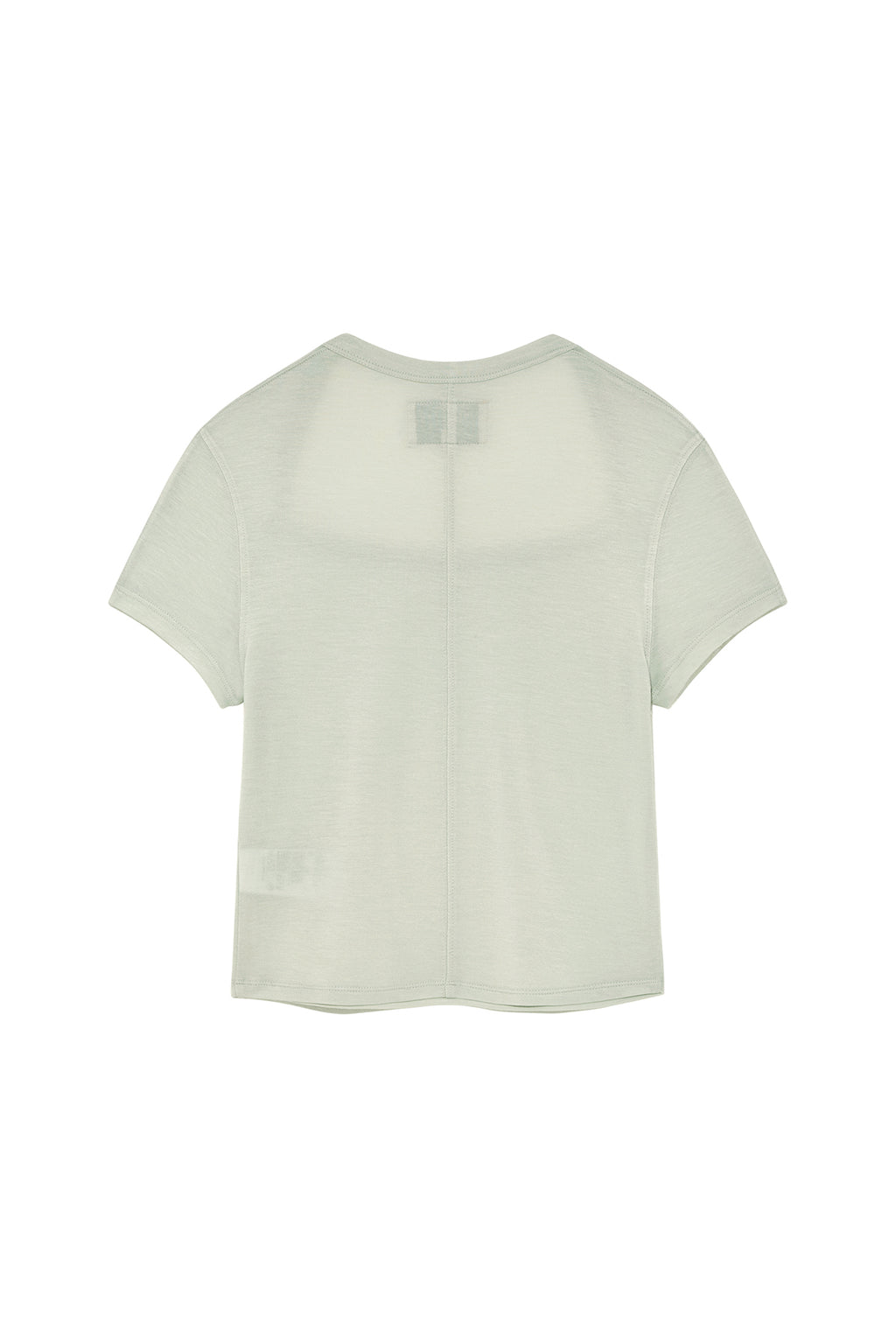 [matinkim] RAGLAN BOLERO SLIM TOP IN LIGHT GREEN