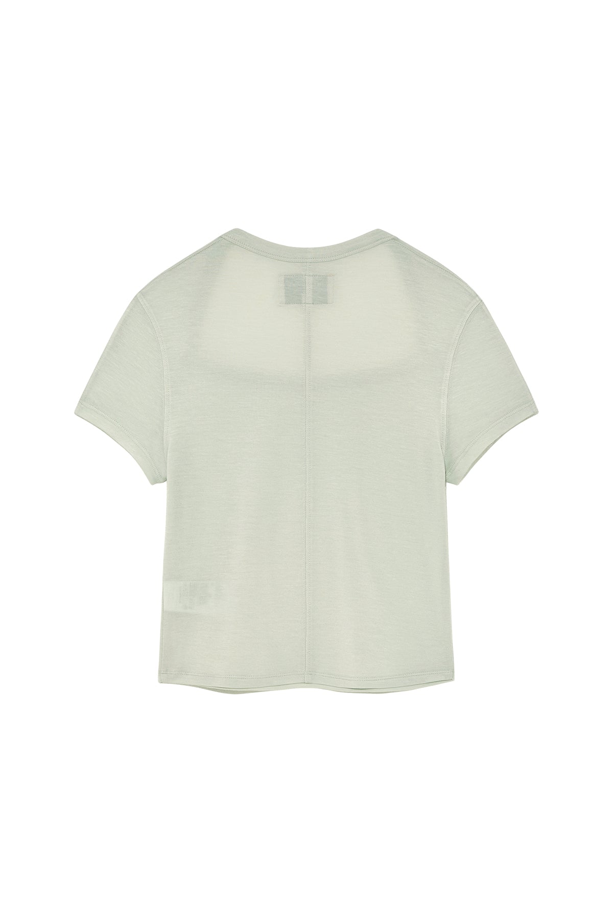 Matinkim Raglan Bolero Slim Top IN Light Green